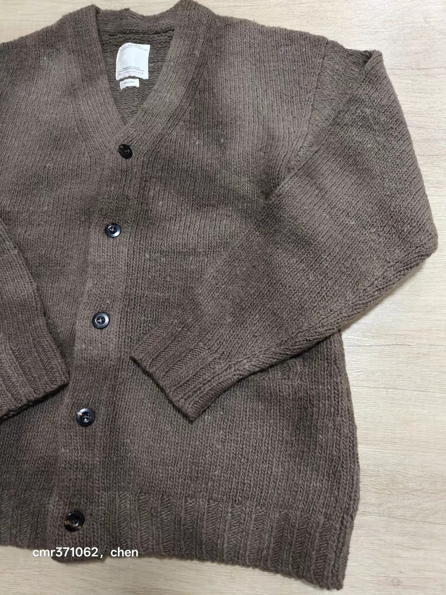Visvim VISVIM 19AW SELMER CARDIGAN UNEVEN DYE BROWN 2 NEW Size US L / EU 52-54 / 3 - 4 Thumbnail