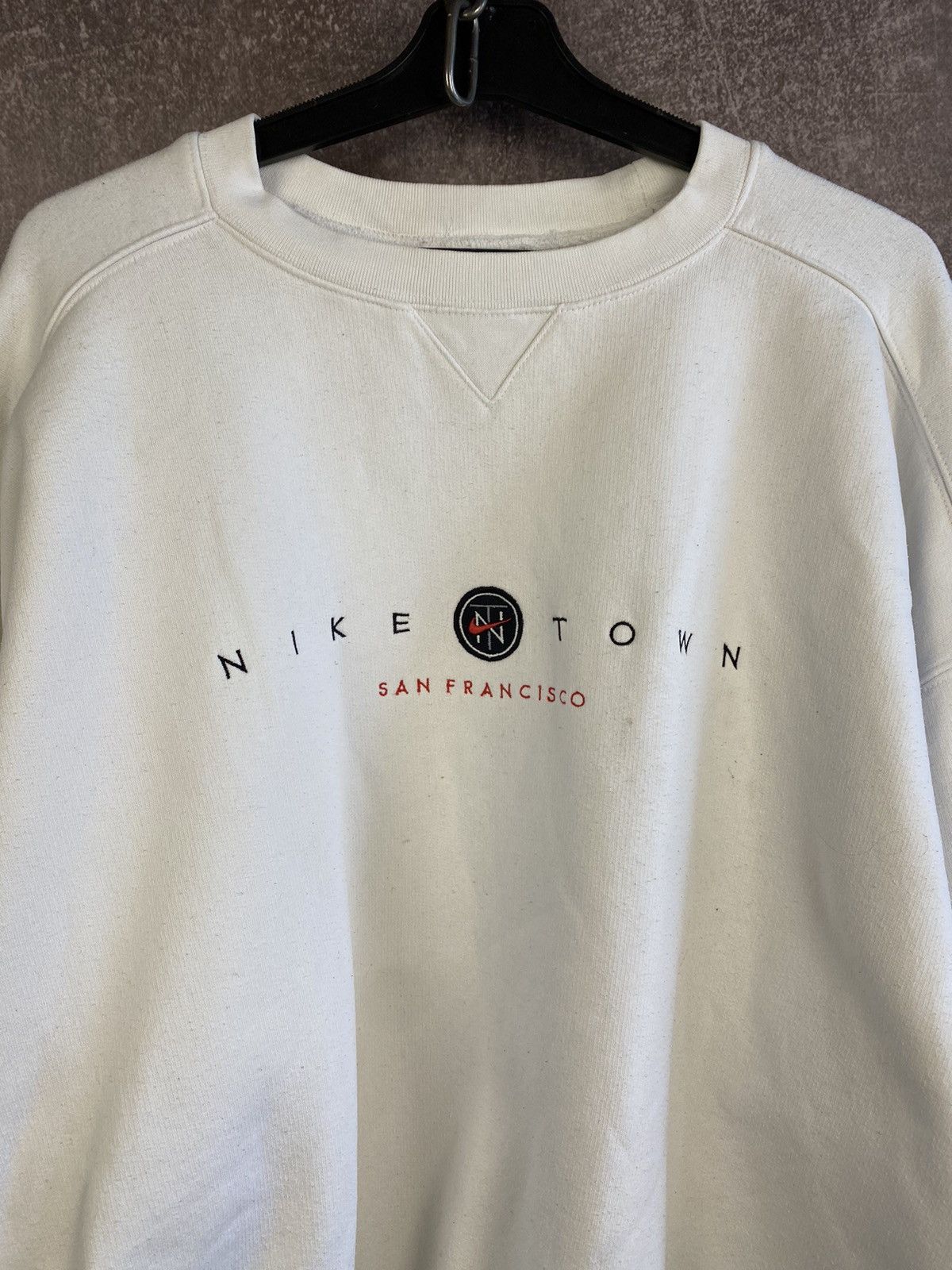 Nike × Vintage Vintage Nike Town San Francisco Ultra Rare Hype 90s USA Size US XL / EU 56 / 4 - 3 Thumbnail
