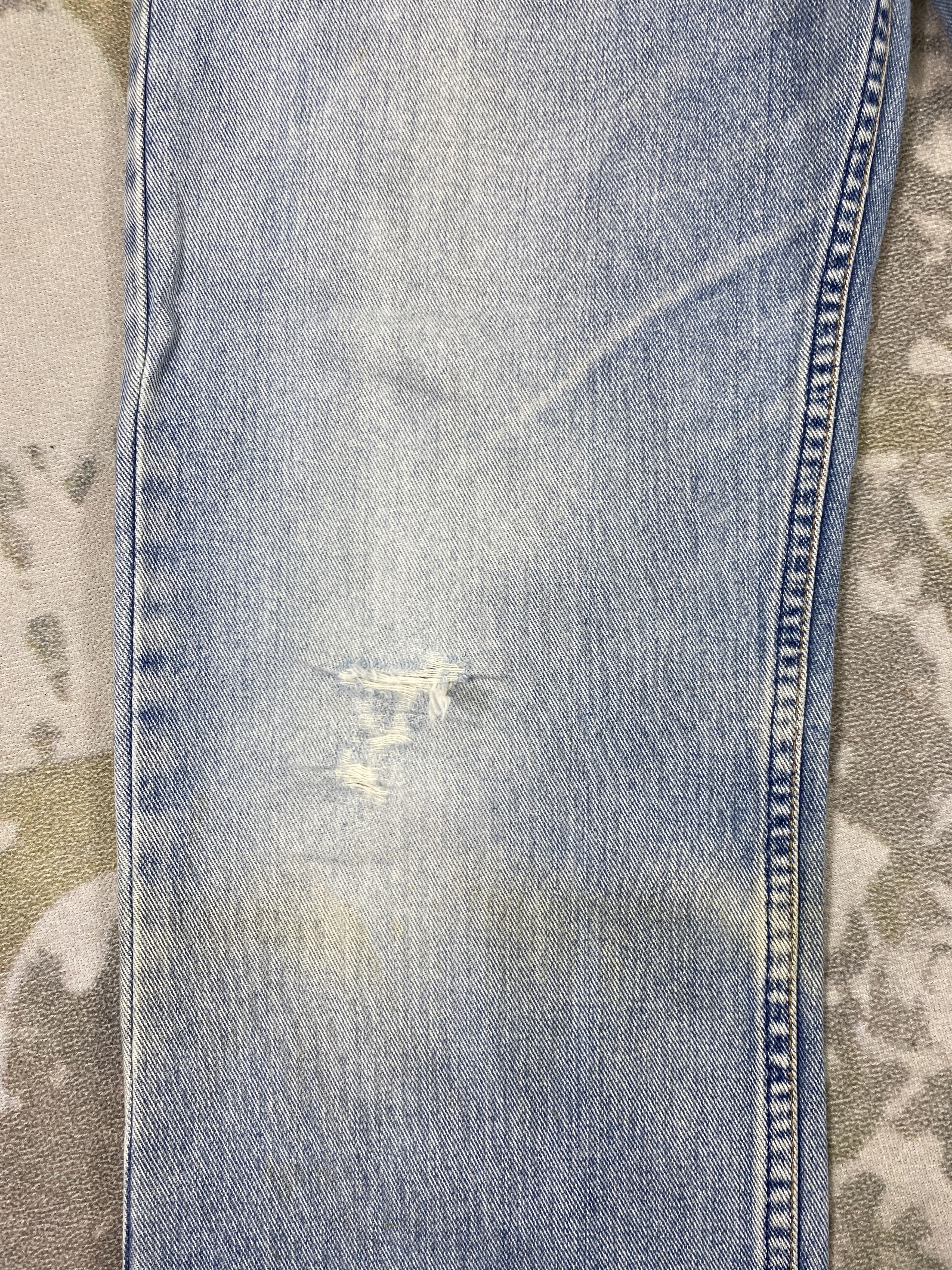Levi's Distressed Blue Vintage Levi's 511 Jeans 31x25.5 - JN3686 Size US 31 - 14 Thumbnail