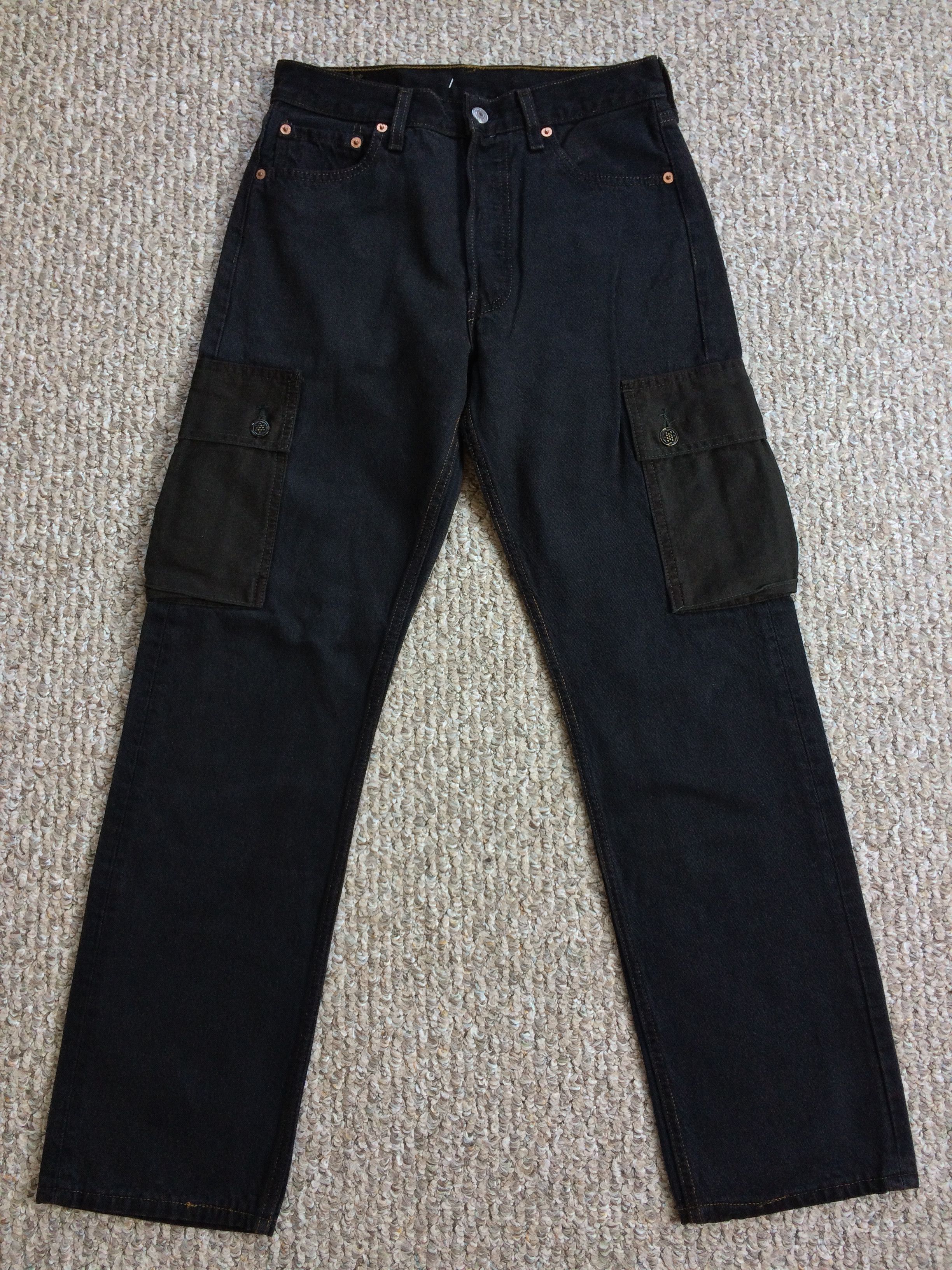 Levi's Sonic Lab Rebuild Hybrid Cargo Denim Size US 28 / EU 44 - 5 Thumbnail