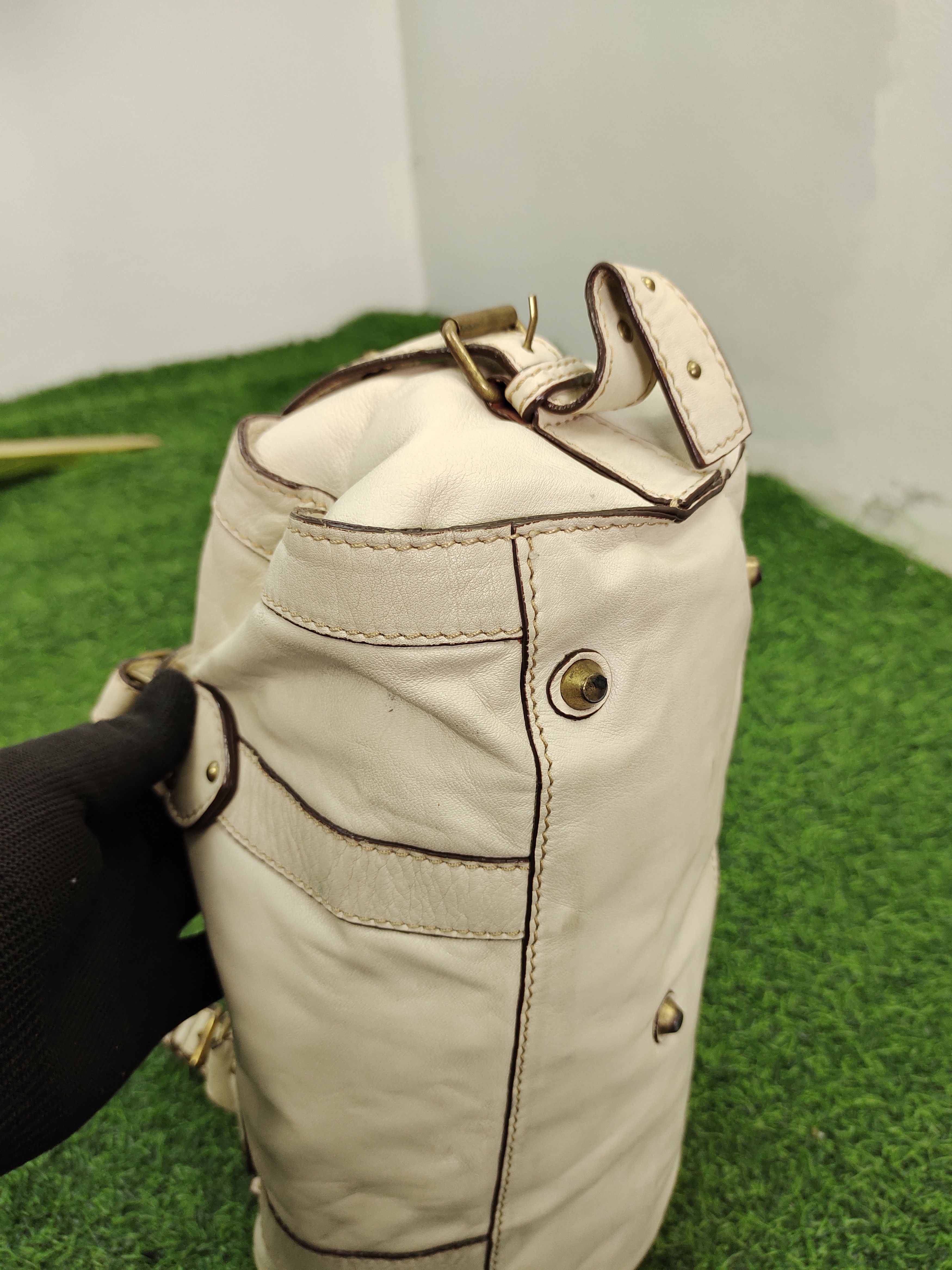 Hysteric Glamour Vintage Ships Japan Bondage Patina Leather Tote Bag Size ONE SIZE - 8 Thumbnail