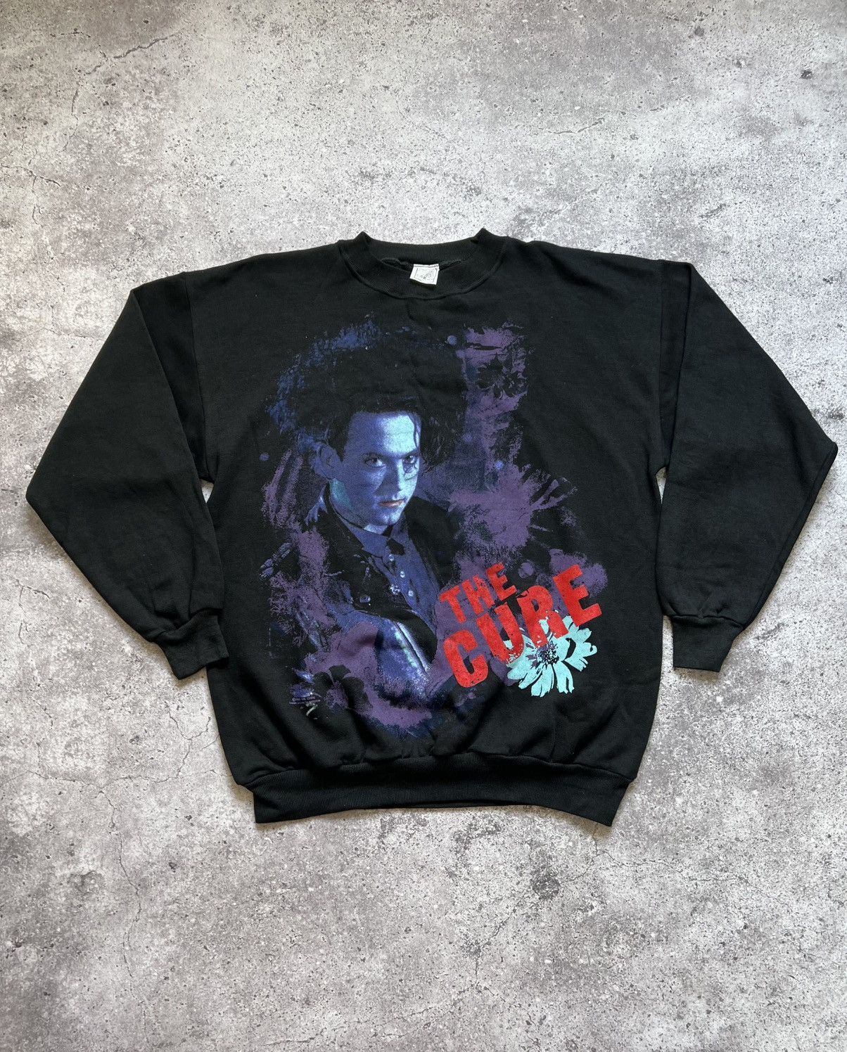 Band Tees Vintage 1989 The Cure Disintegration Sweatshirt Rare 90s Size US XL / EU 56 / 4 - 1 Thumbnail