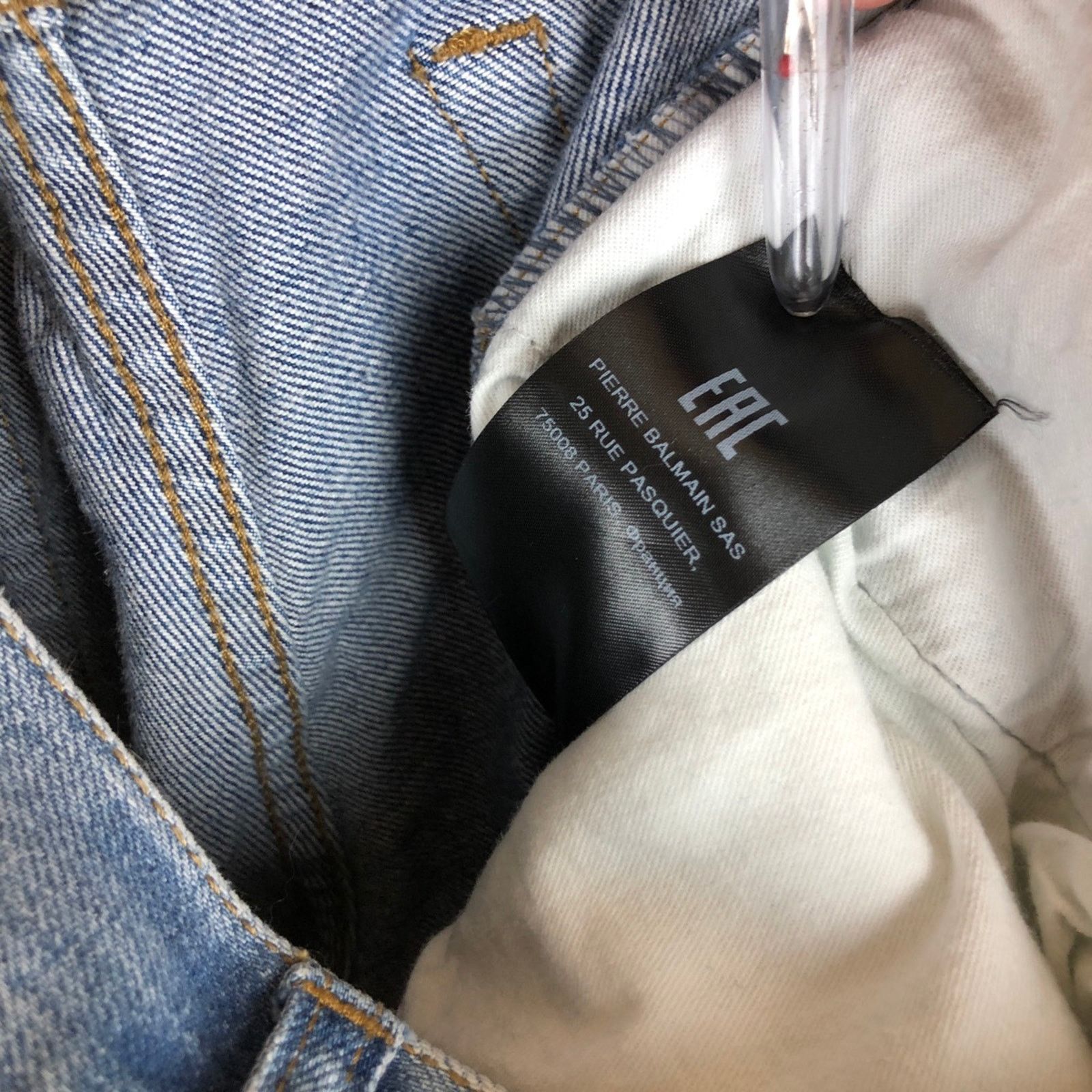 Balmain Balmain Monogram Jeans Size US 30 / EU 46 - 12 Thumbnail