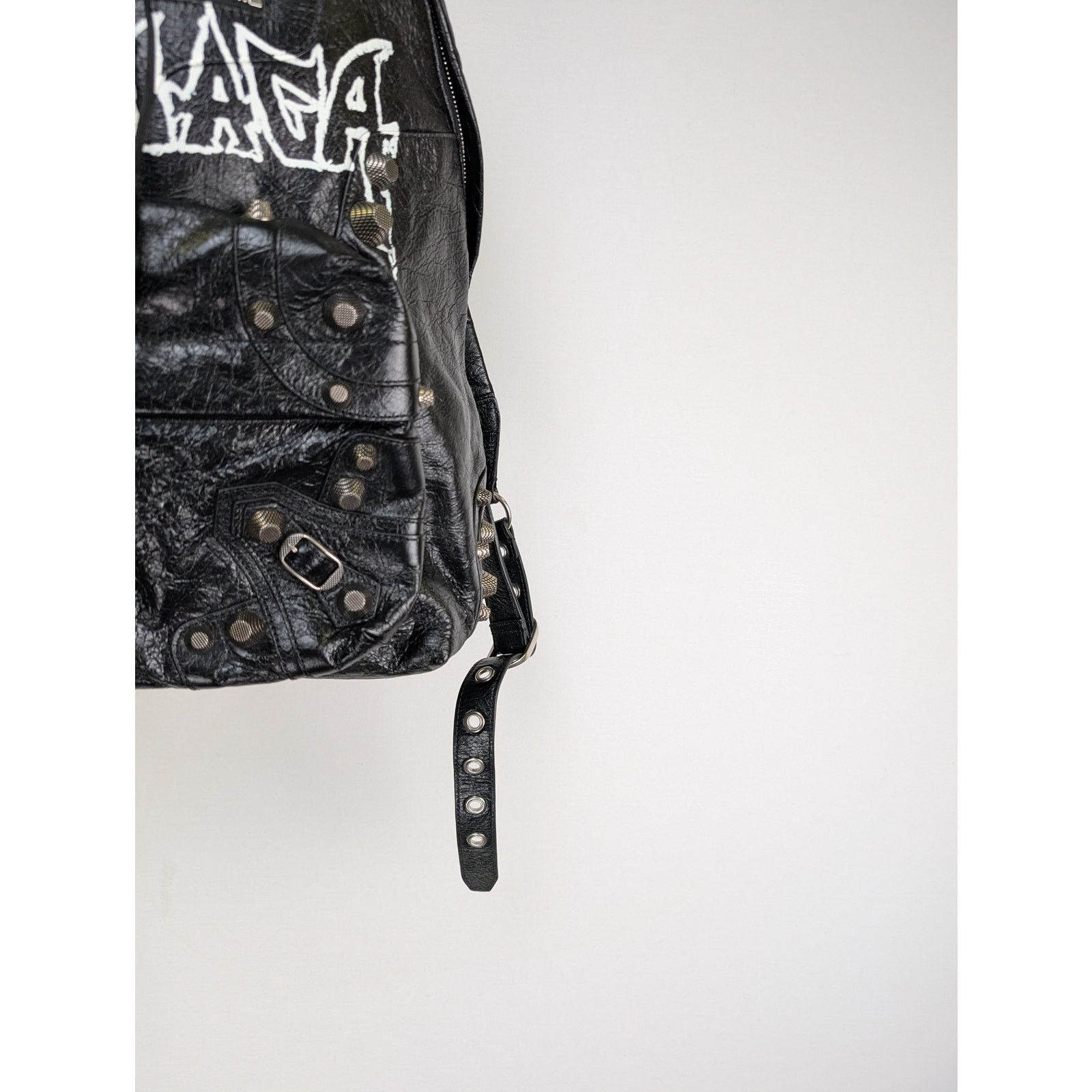 Balenciaga o1rshd1 Size: OS / LE Cagole Backpack in Black Size ONE SIZE - 2 Thumbnail