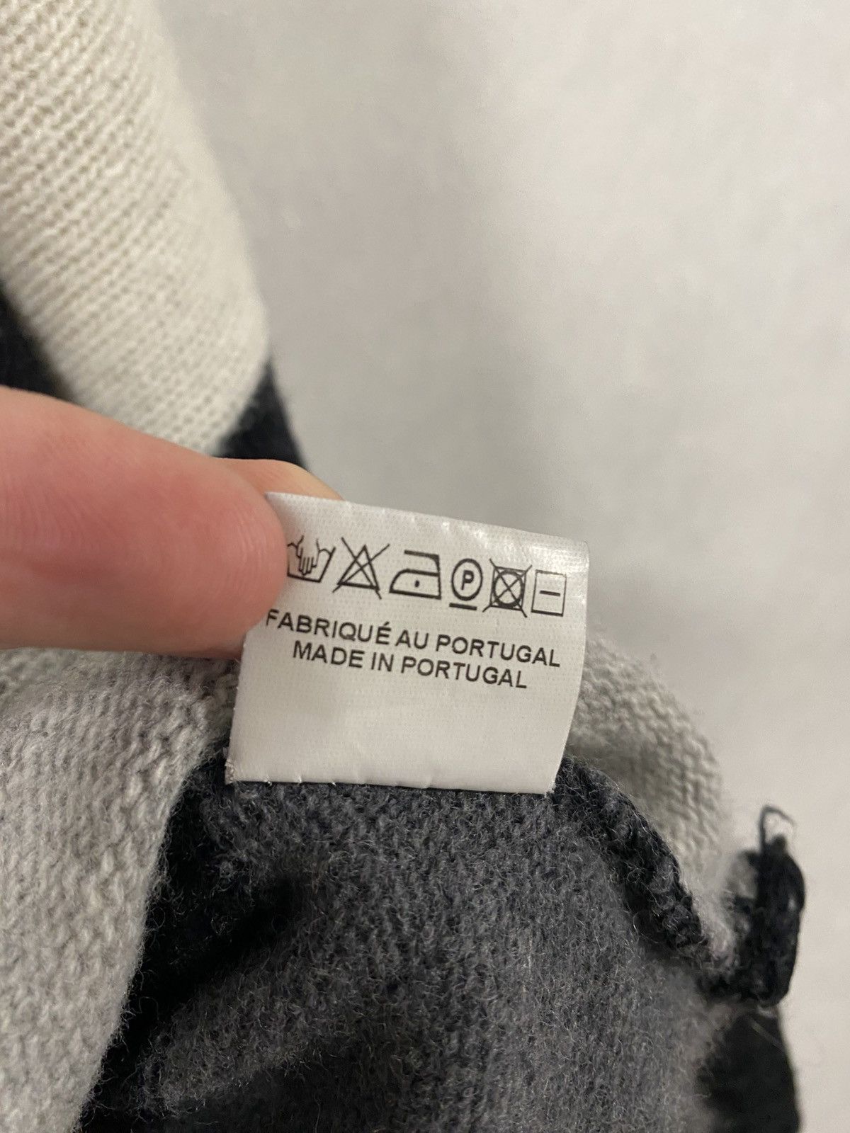 Ivan Grundahl Ivan Grundahl Geometric Panelled Oversized Wool Sweater Size L / US 10 / IT 46 - 6 Thumbnail