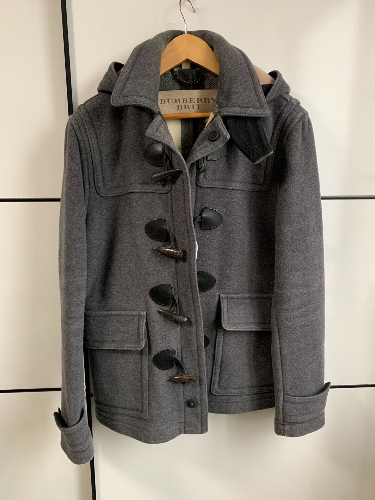 Burberry Burberry Brit Runway Wool Coat Size US M / EU 48-50 / 2 - 1 Thumbnail