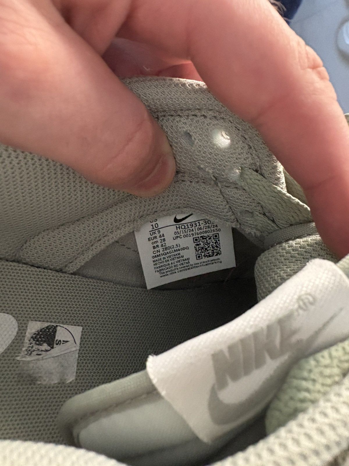 Nike Nike Dunk Low Retro Jade Horizon Size US 10 / EU 43 - 7 Thumbnail