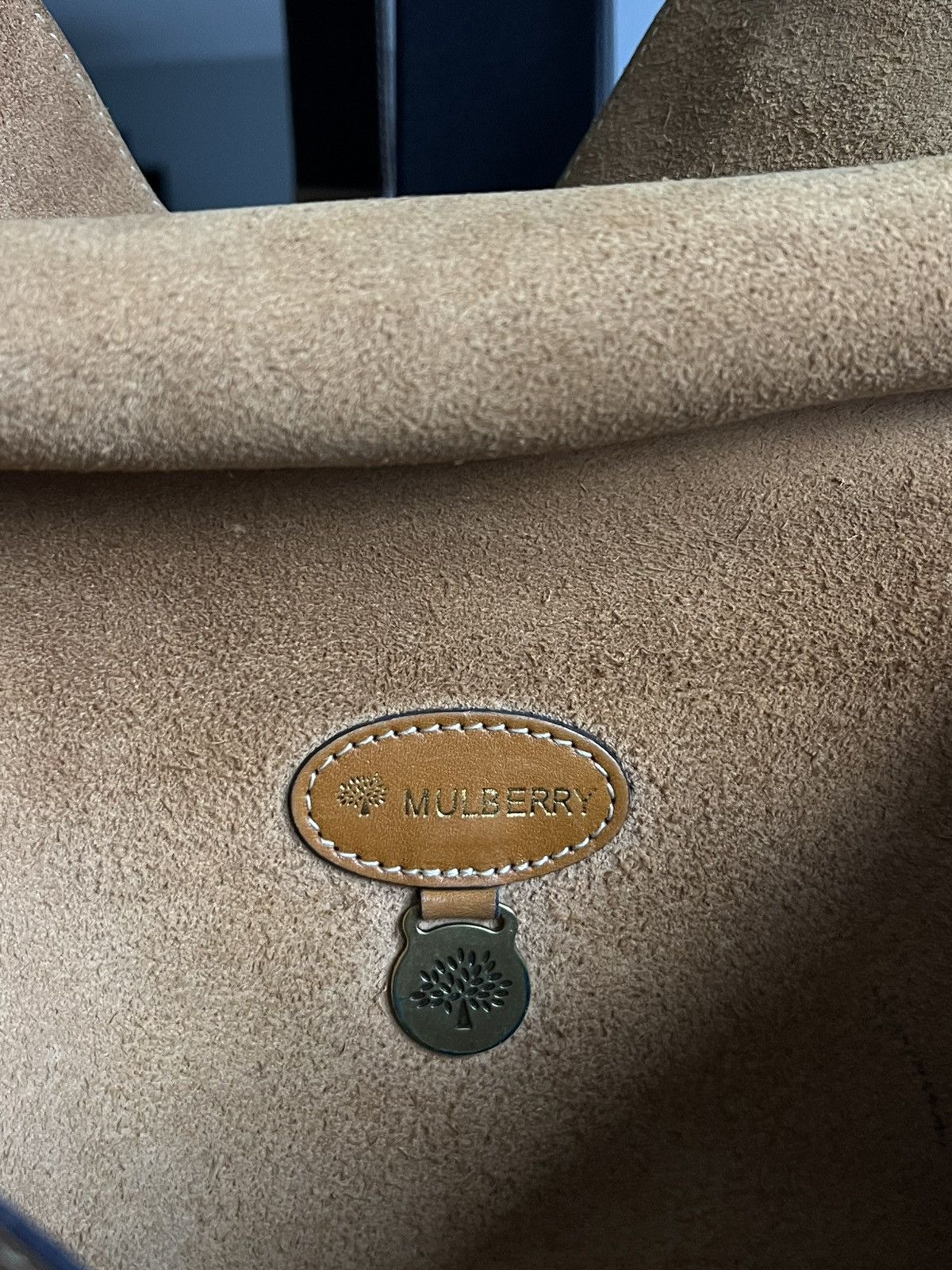 Mulberry Mulberry Genuine Antony Oak Tan Leather Cross Body Handbag Size ONE SIZE - 12 Thumbnail