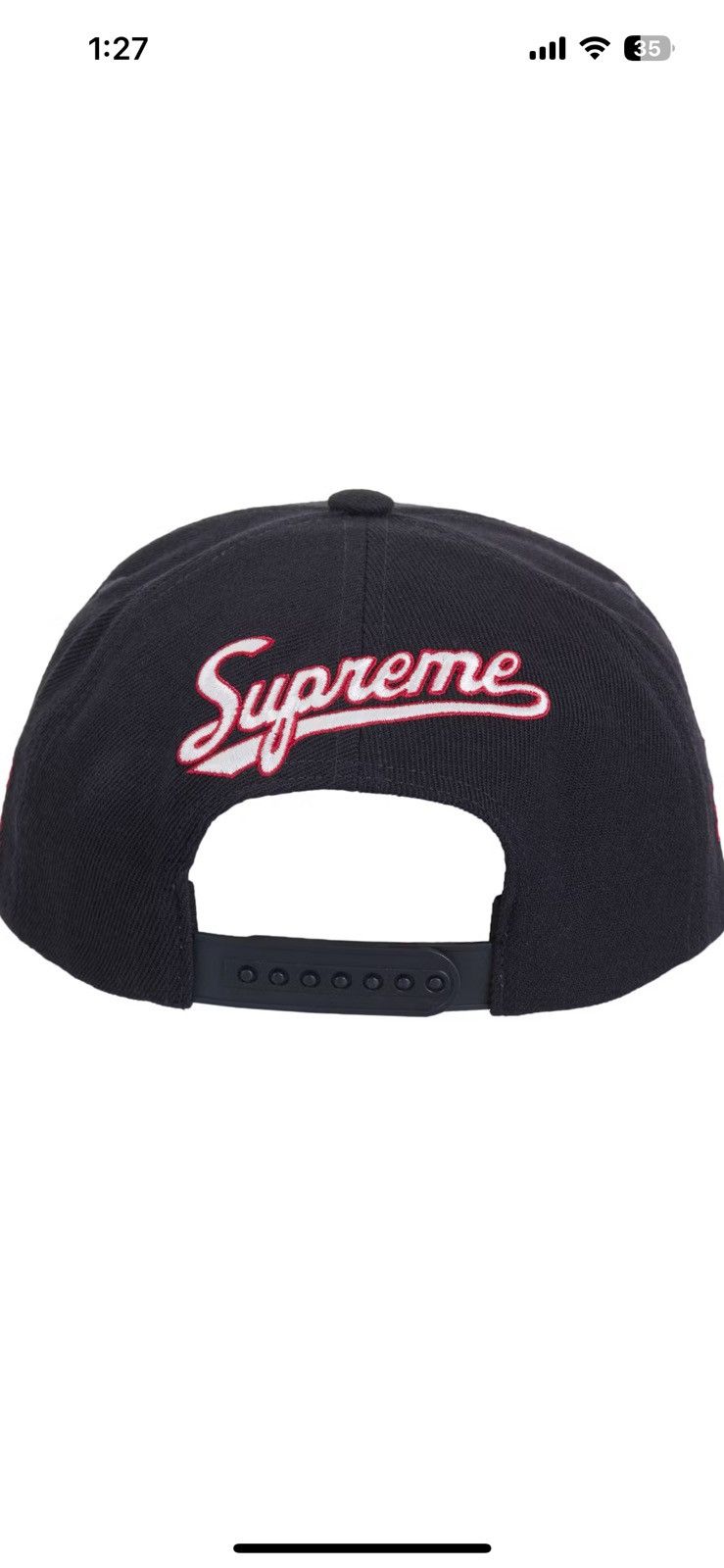 Supreme Supreme World Famous S Logo 6-Panel Size ONE SIZE - 4 Thumbnail