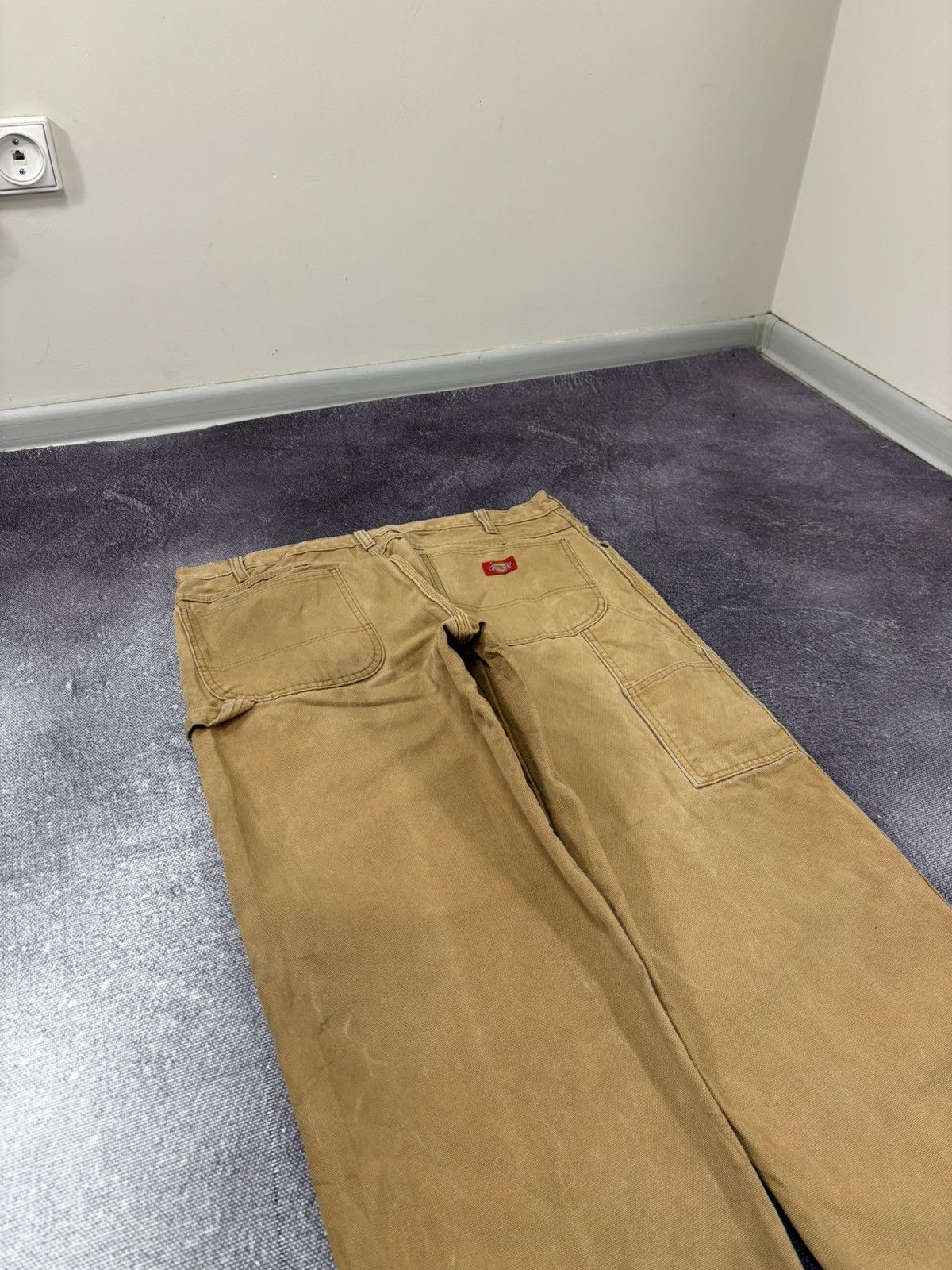 Dickies Vintage Dickies Y2K Mustard USA Work Carpenter Baggy Pants Size US 38 / EU 54 - 5 Thumbnail