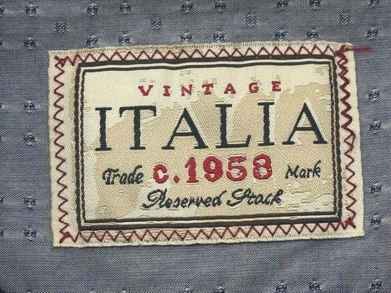 Italia Independent Vintage Italia 100% Cotton Checked Button Up Purple Mens L Size US L / EU 52-54 / 3 - 7 Thumbnail