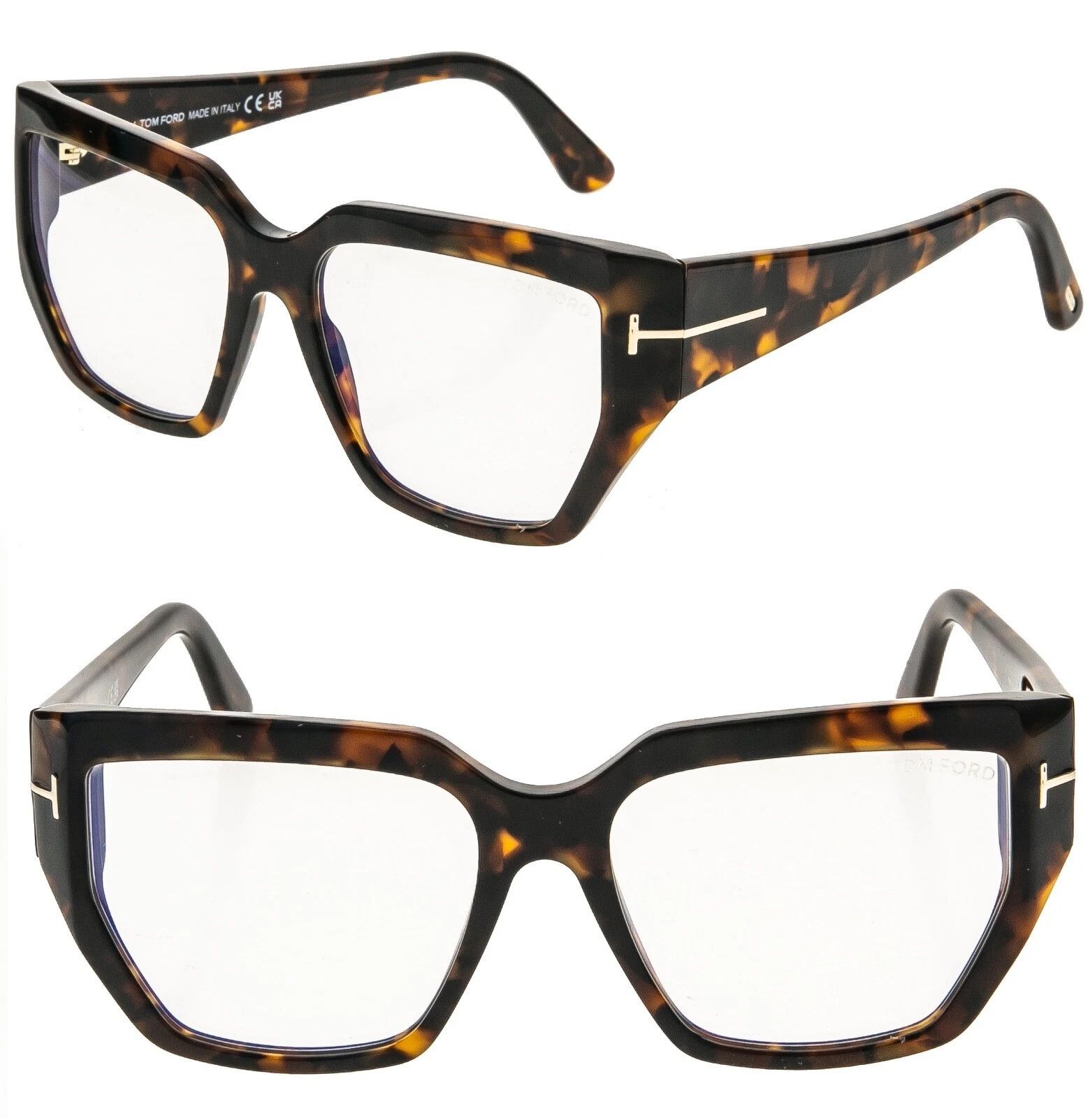 Tom Ford TOM FORD TF5951B 052 Brown Optical Eyeglass 5951 FT5951 Size ONE SIZE - 1 Thumbnail