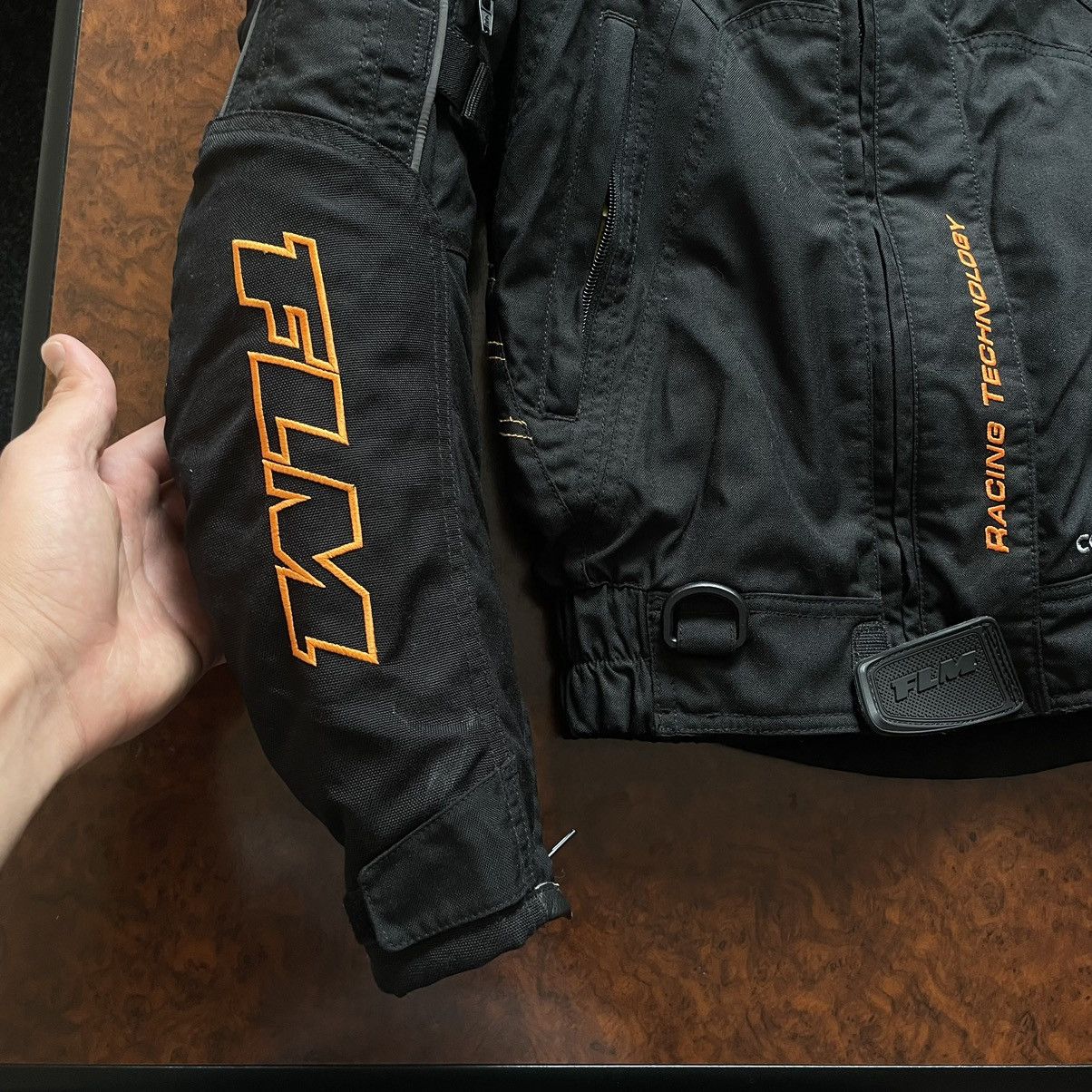 NASCAR Real moto FLM cordura jacket bomber marlboro armor racing Size US XS / EU 42 / 0 - 3 Thumbnail