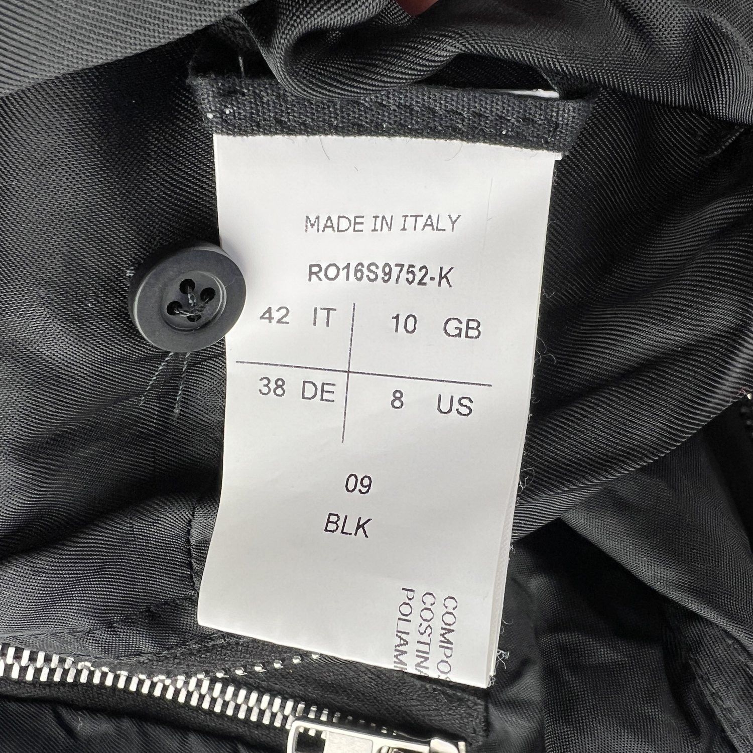 Rick Owens Rick Owens SS16 Black Viscose Bomber Jacket Size US XS / EU 42 / 0 - 5 Thumbnail