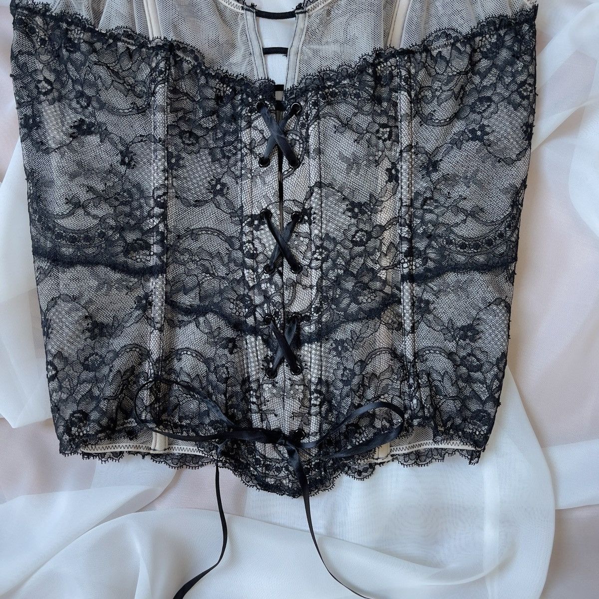 Victoria's Secret Victoria’s Secret Black Lace Corset Top (Large) Size L / US 10 / IT 46 - 5 Thumbnail