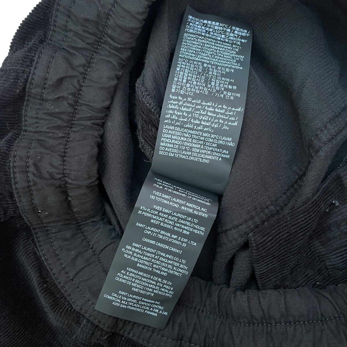 Saint Laurent Paris Saint Laurent Paris Corduroy Drawstring Pants Size US 30 / EU 46 - 10 Thumbnail