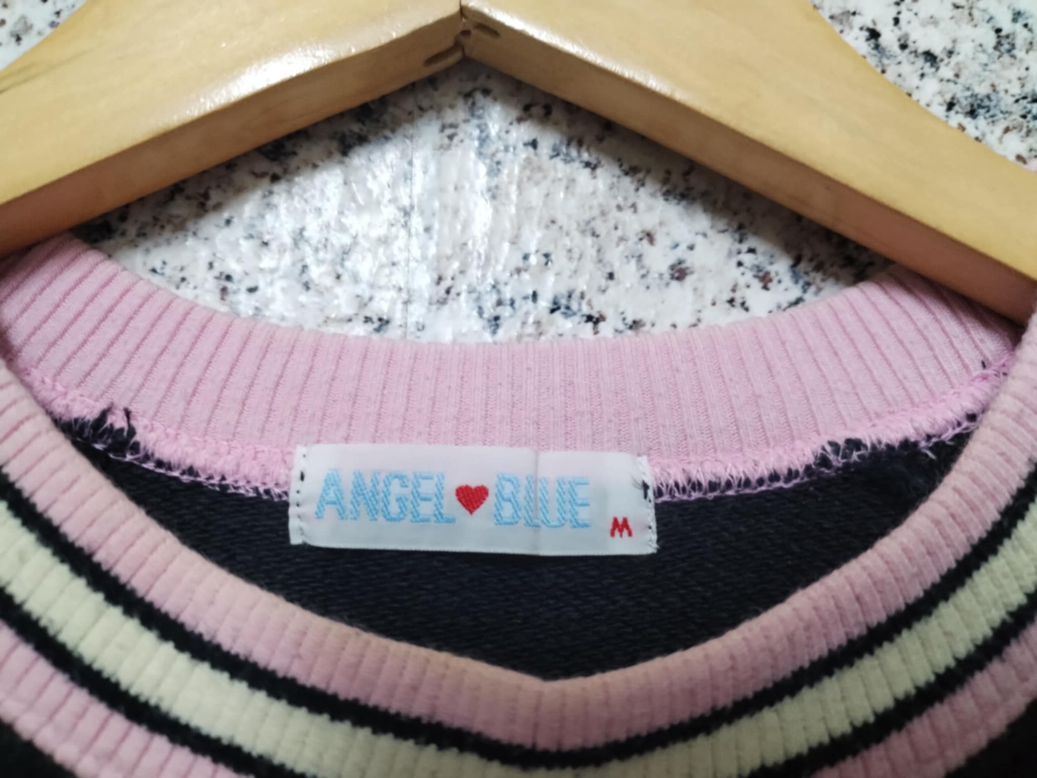Angel Blue × Hysteric Glamour × Vintage VINTAGE ANGEL BLUE CROP SWEATSHIRTS VERY RARE Size M / US 6-8 / IT 42-44 - 4 Thumbnail