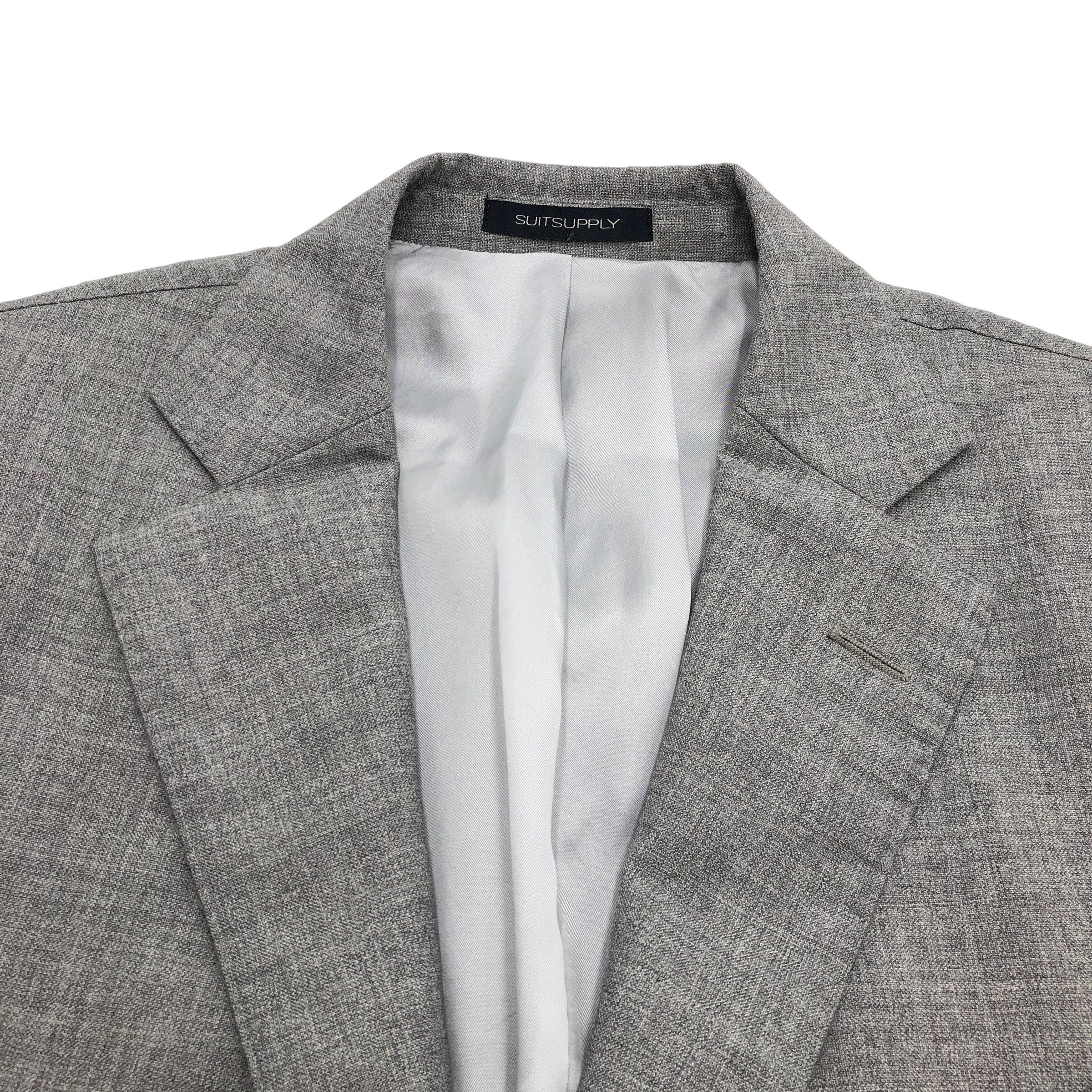 Suitsupply Lazio Single Breasted Wool Blazer Size EU:52; UK:42; US:42S Size 42S - 4 Thumbnail