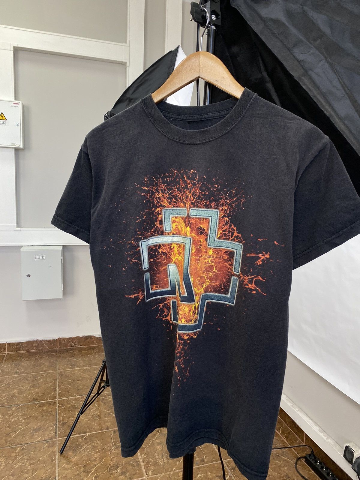 Band Tees 🇩🇪 Vintage Y2K Rammstein Rock Band T-Shirt Rare Retro Size US M / EU 48-50 / 2 - 1 Thumbnail
