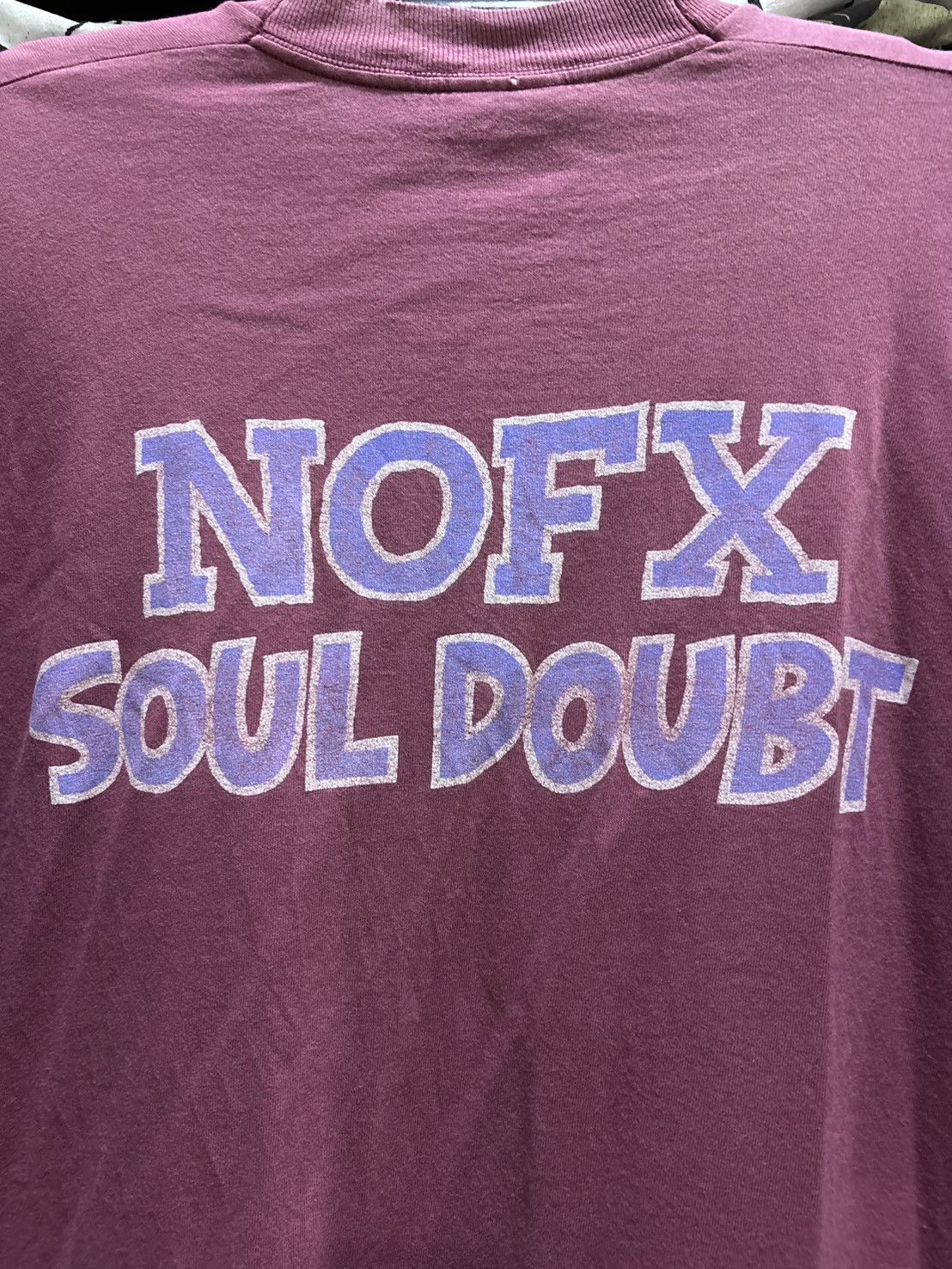 Band Tees Vintage Nofx Soul Doubt 1995 Size US XL / EU 56 / 4 - 6 Thumbnail