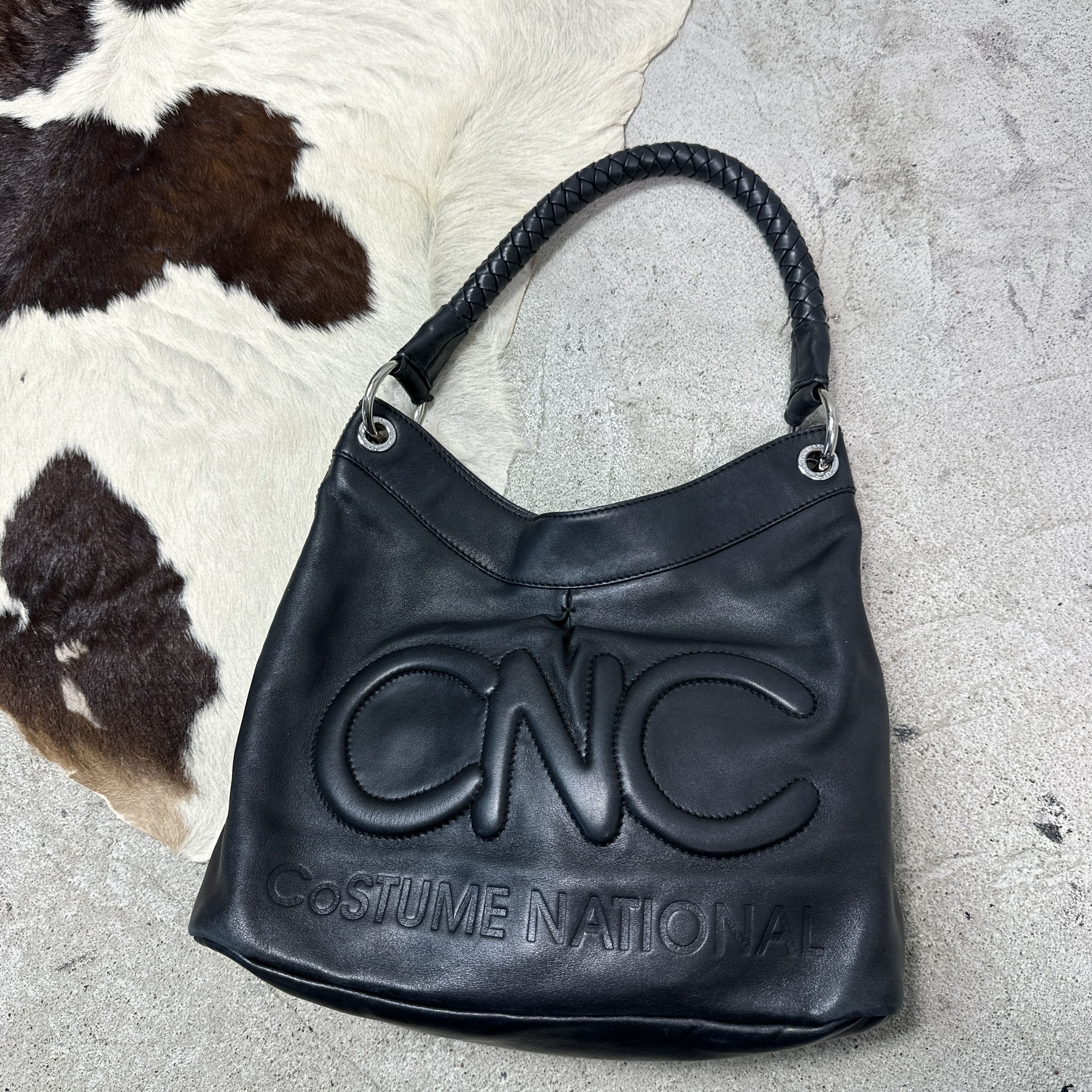 Costume National Vintage Leather Hobo CNC Costume National Bag Y2K Size ONE SIZE - 4 Thumbnail