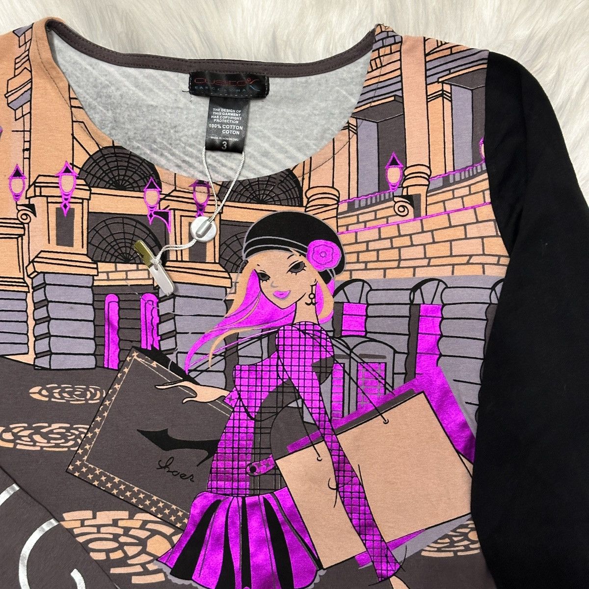 Custo Barcelona Custo Barcelona Long Sleeve Mesh Art Size M / US 6-8 / IT 42-44 - 4 Thumbnail
