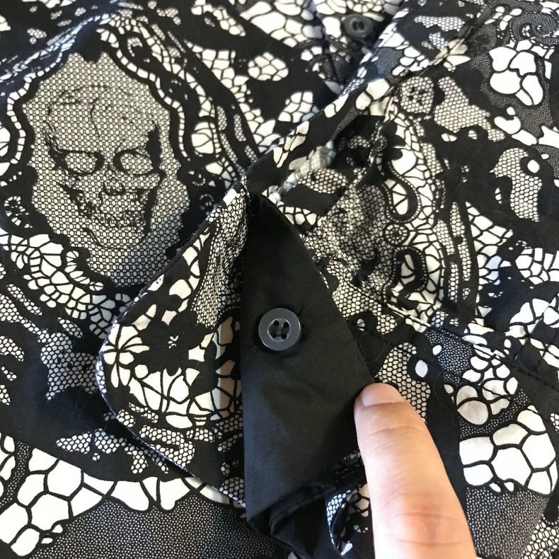 Alexander McQueen Alexander McQUEEN Skull shirt Size US L / EU 52-54 / 3 - 3 Thumbnail