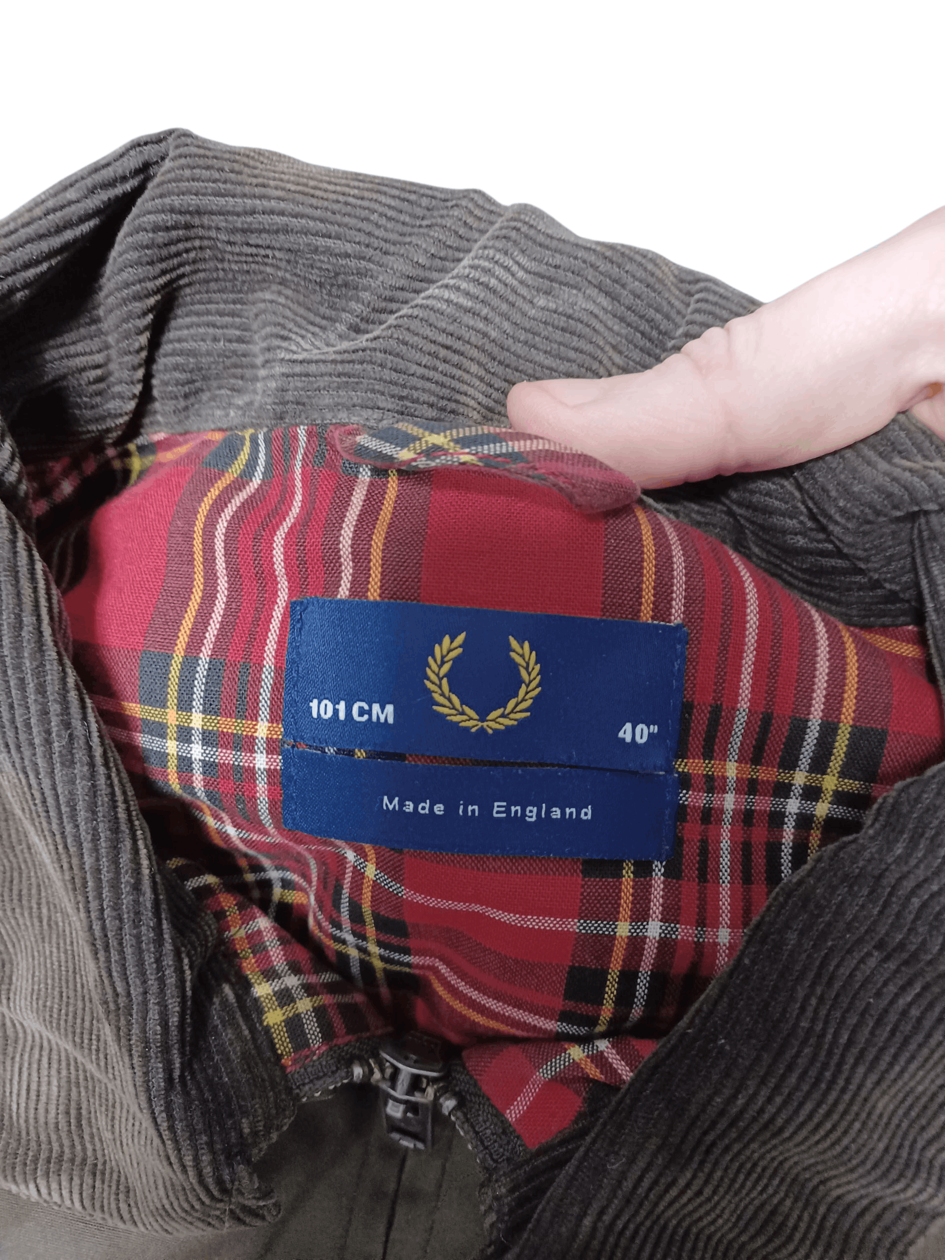 Fred Perry FRED PERRY VINTAGE LUXURY WAXED BOMBER JACKET Size US M / EU 48-50 / 2 - 7 Thumbnail