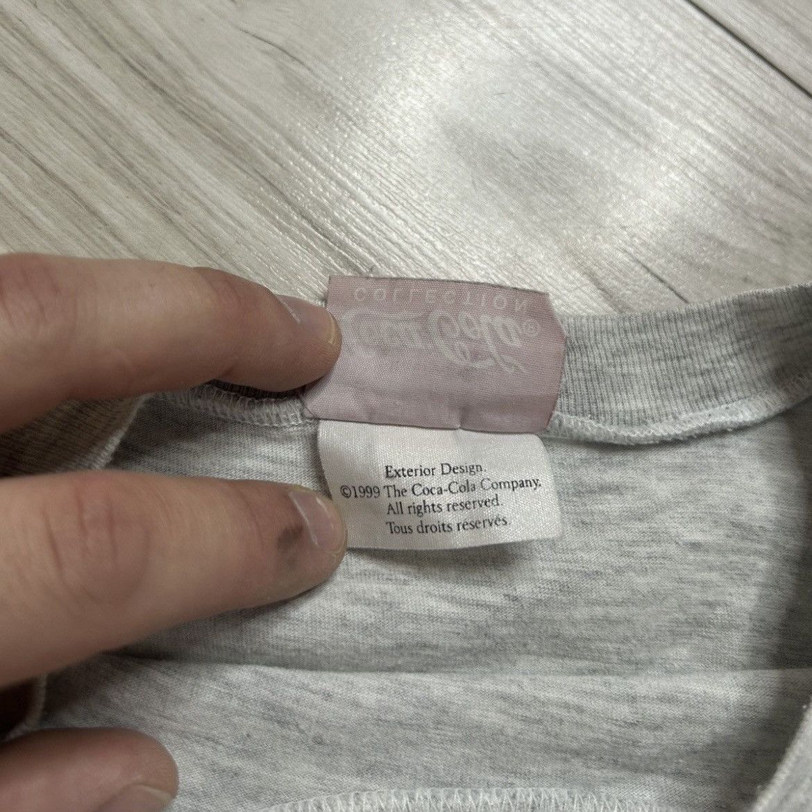 Vintage Vintage Coca-Cola Collection Tee Grey 1999 Size M Size US M / EU 48-50 / 2 - 5 Thumbnail