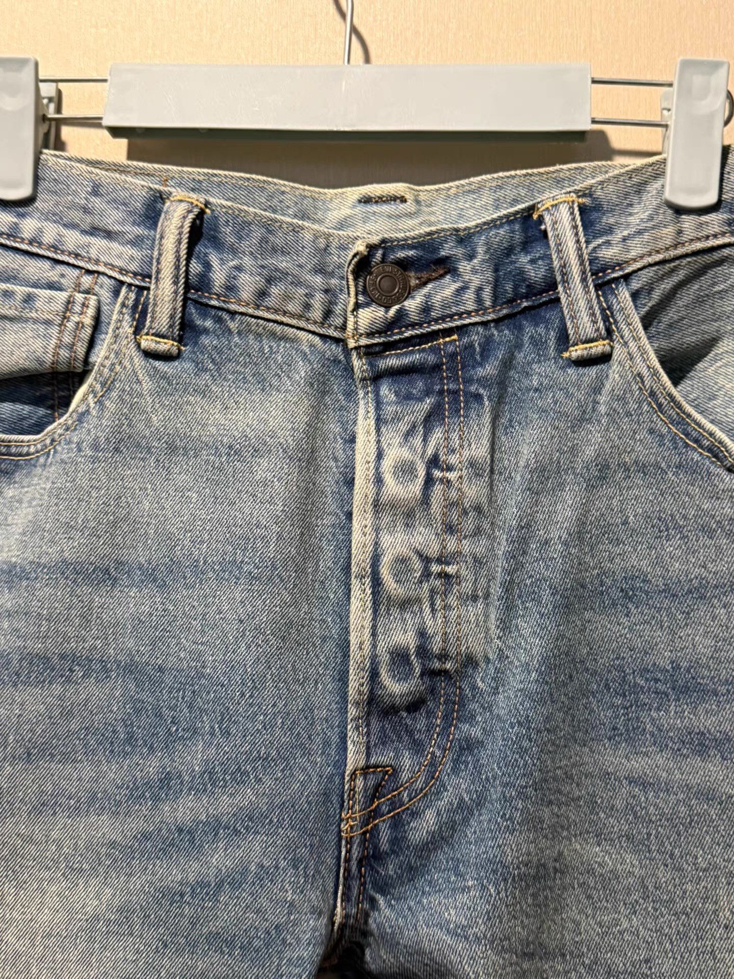 Levi's Levi's 501 washed jeans Ｑ20 Size US 34 / EU 50 - 2 Thumbnail