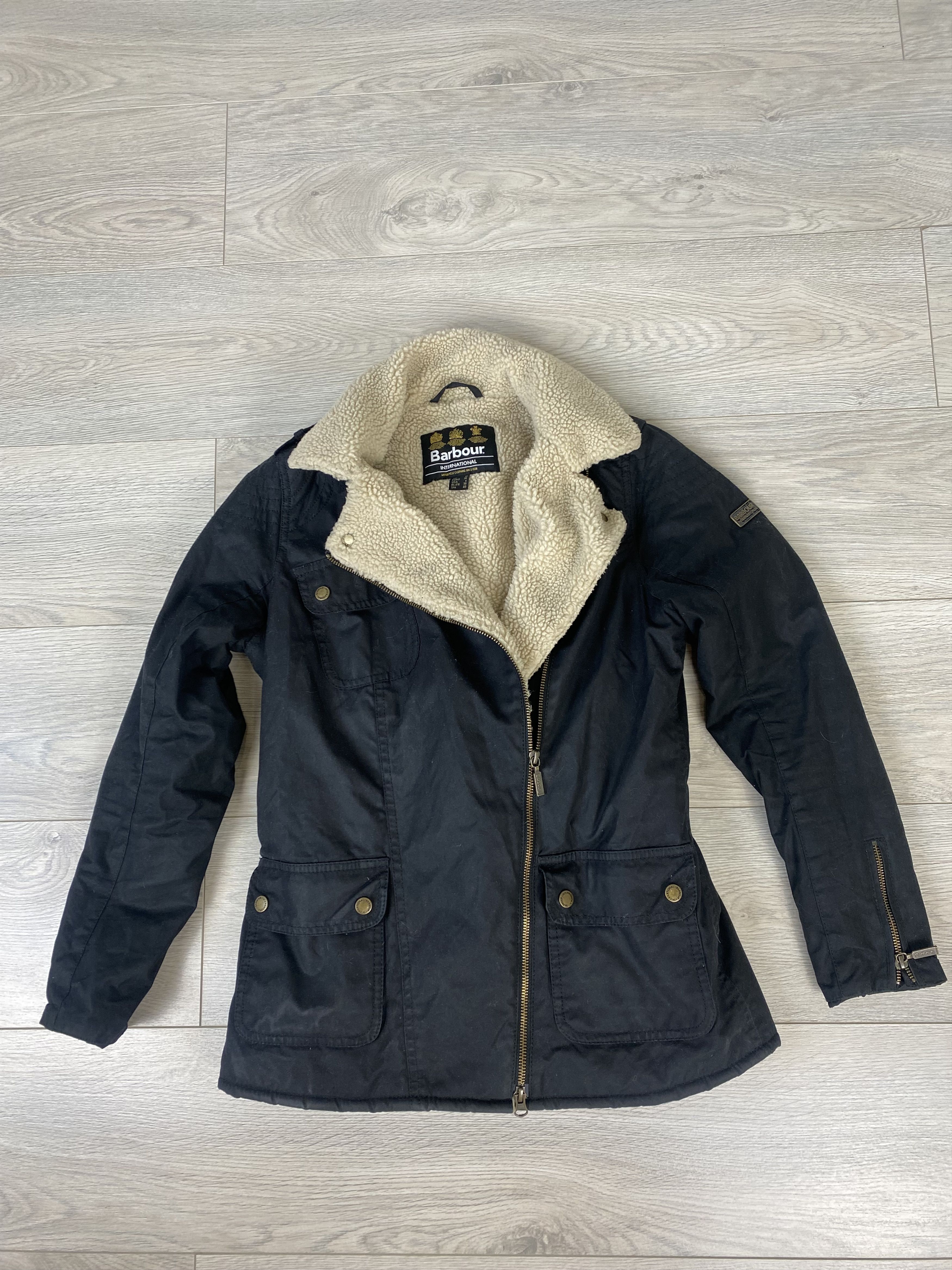 Barbour Barbour International Springer Wax Jacket Size M / US 6-8 / IT 42-44 - 2 Thumbnail