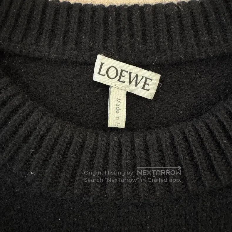 Loewe Loewe Black sweater Size M / US 6-8 / IT 42-44 - 3 Thumbnail
