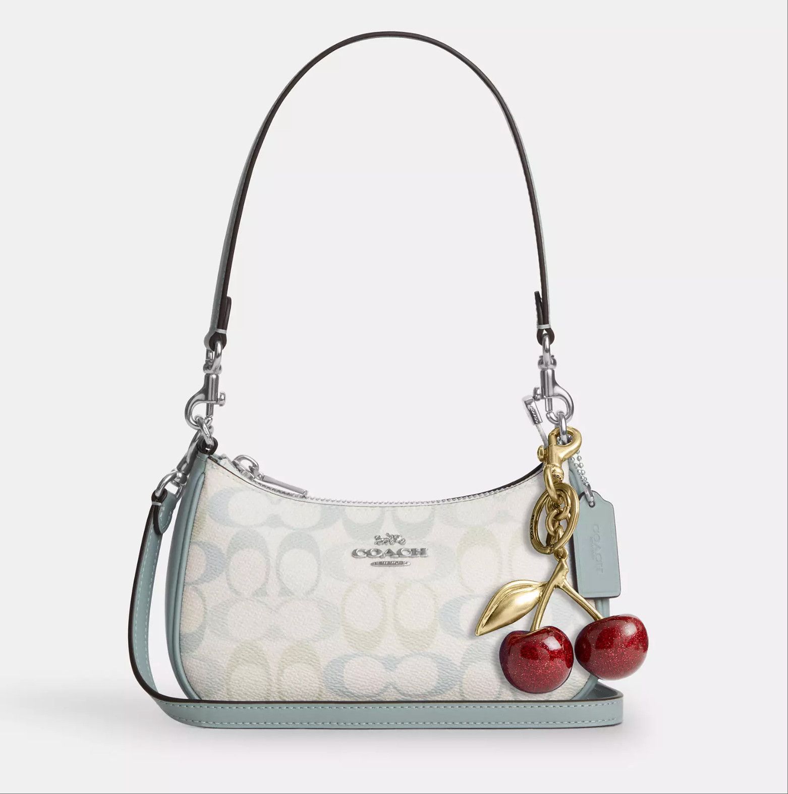 Coach Teri Mini Crossbody Bag In Pretty Signature Canvas CDW52 Size ONE SIZE - 16 Thumbnail