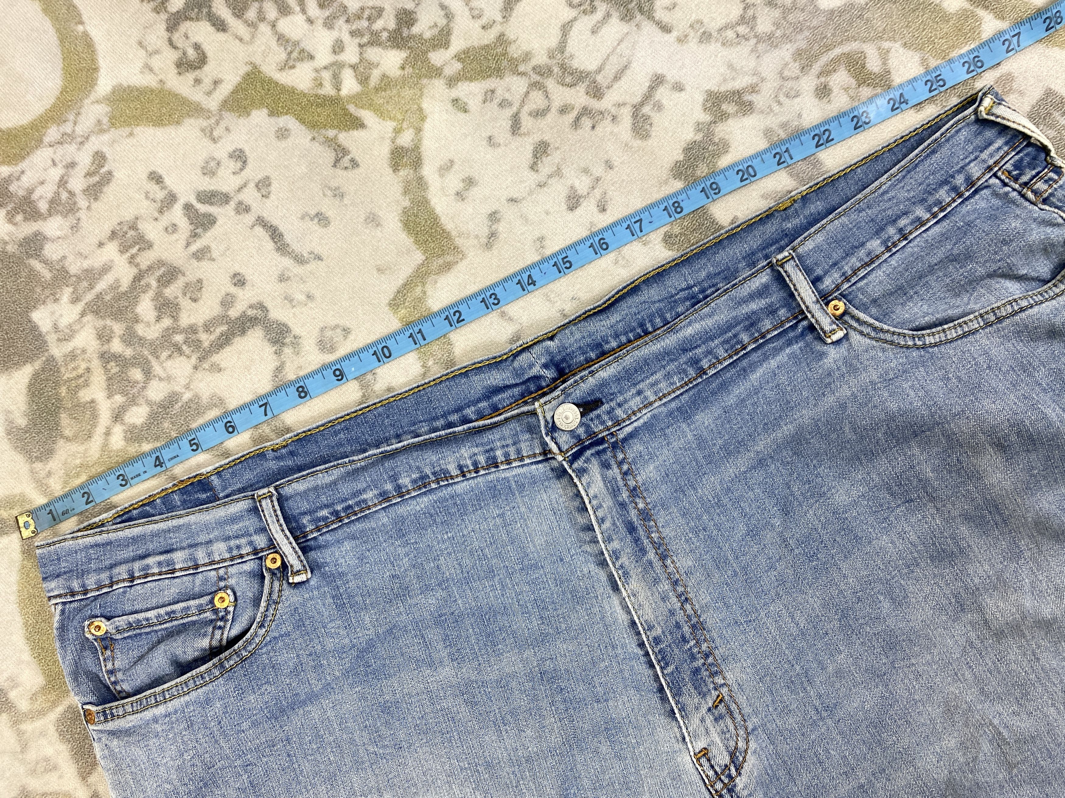 Levi's Faded Blue Vintage Levi's 541 Jeans 52x28 Denim -JN925 Size US 44 / EU 60 - 5 Thumbnail