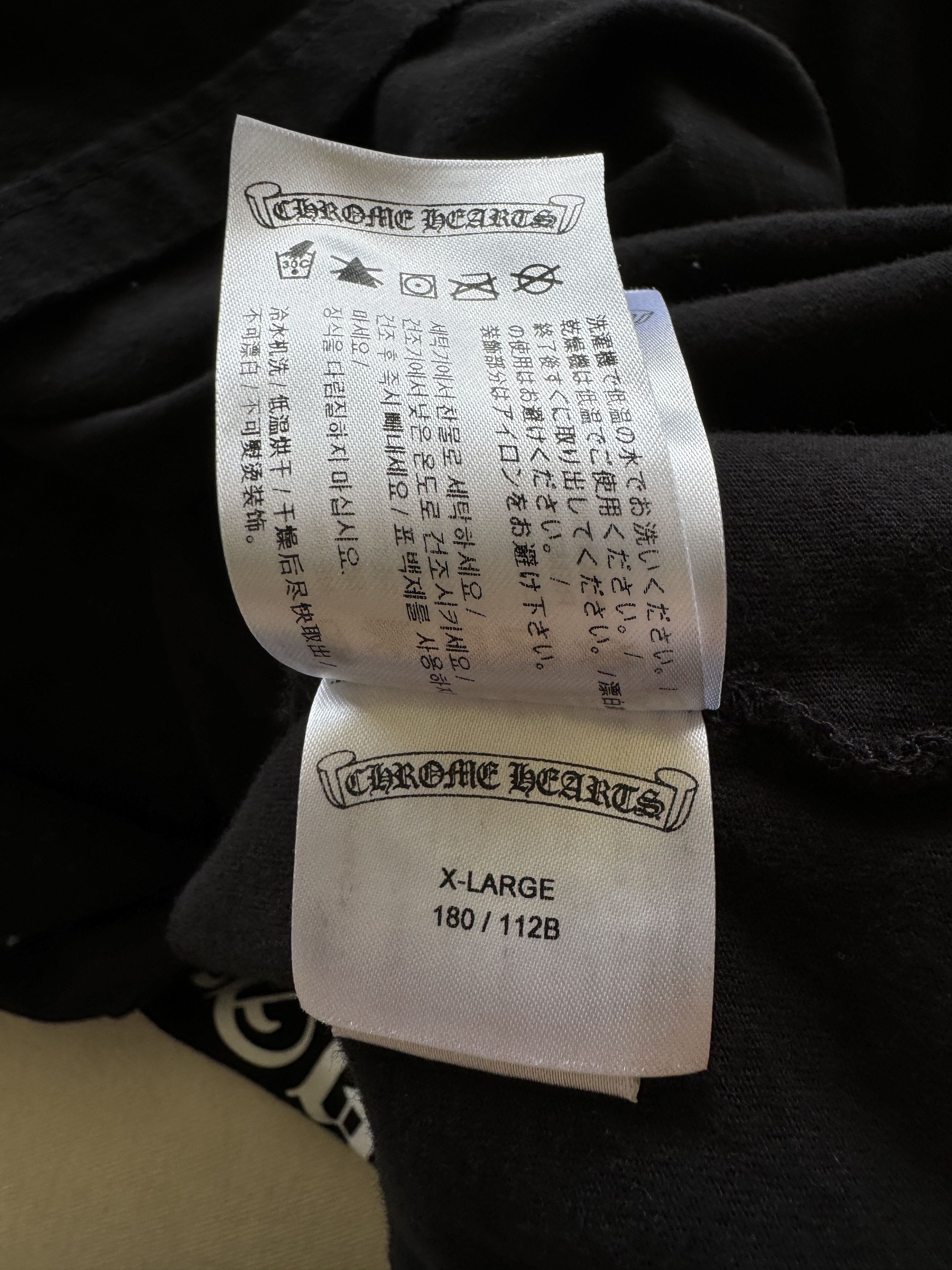 Chrome Hearts Vintage CH Malibu Exclusive L/S Tee Size US XL / EU 56 / 4 - 9 Thumbnail