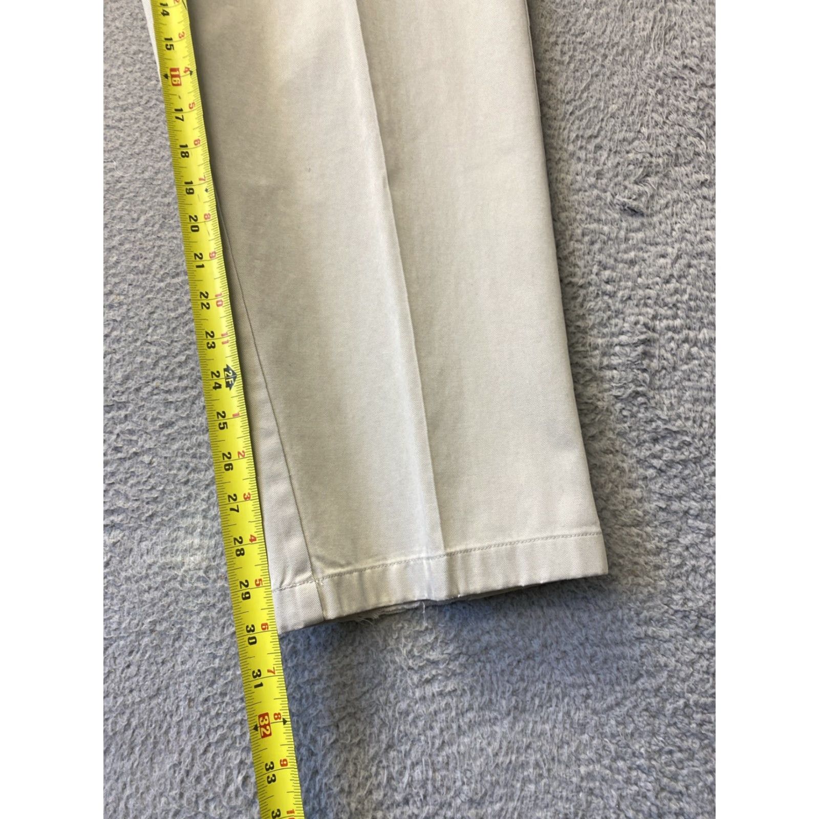 Vintage VINTAGE LL Bean Chino Pants Mens 40x30 Light Khaki Trousers / 166-4 Size US 40 / EU 56 - 6 Thumbnail