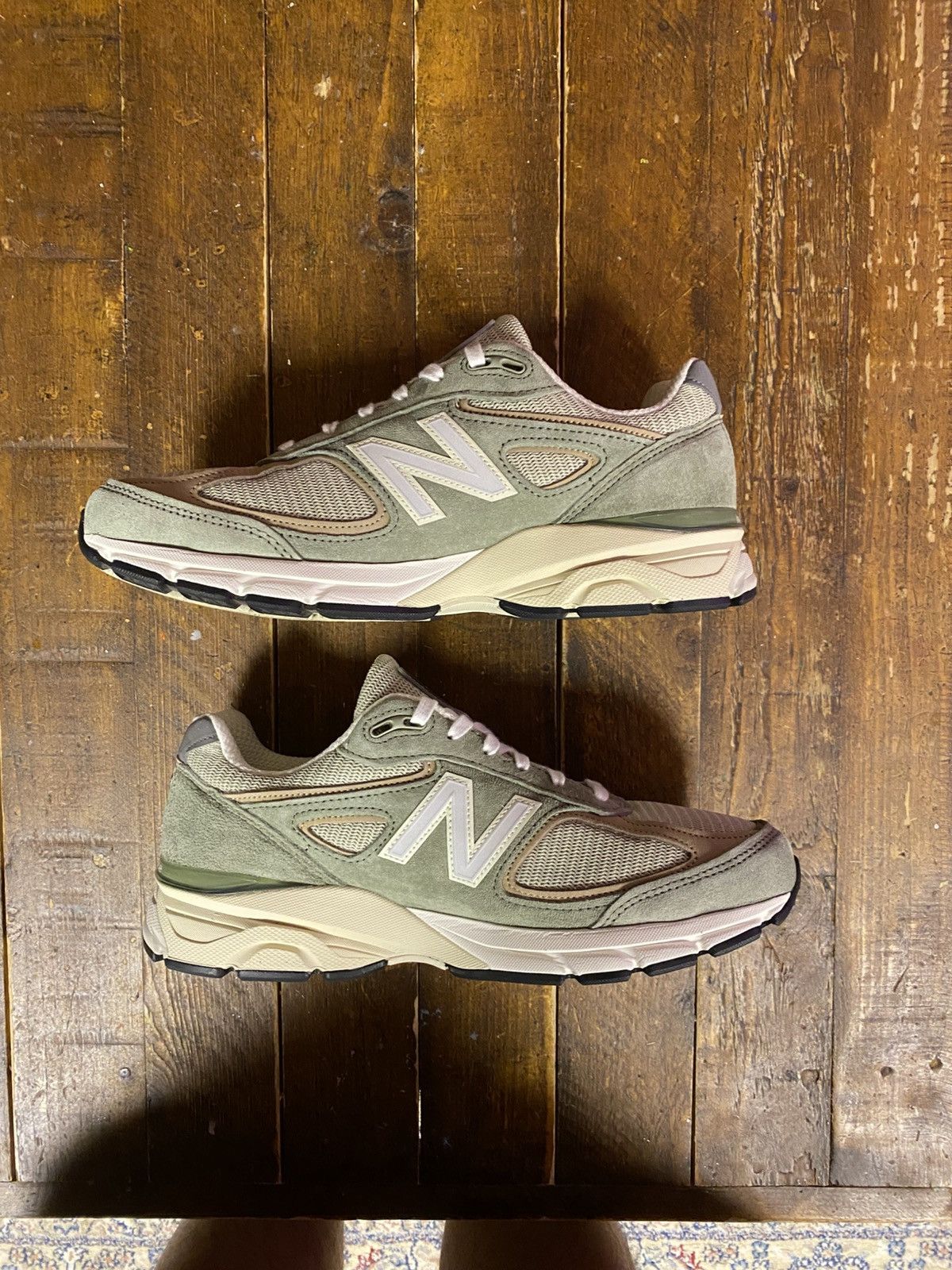 New Balance Teddy Santis x U990GT4 “Olive/Incense” Size US 9 / EU 42 - 3 Thumbnail