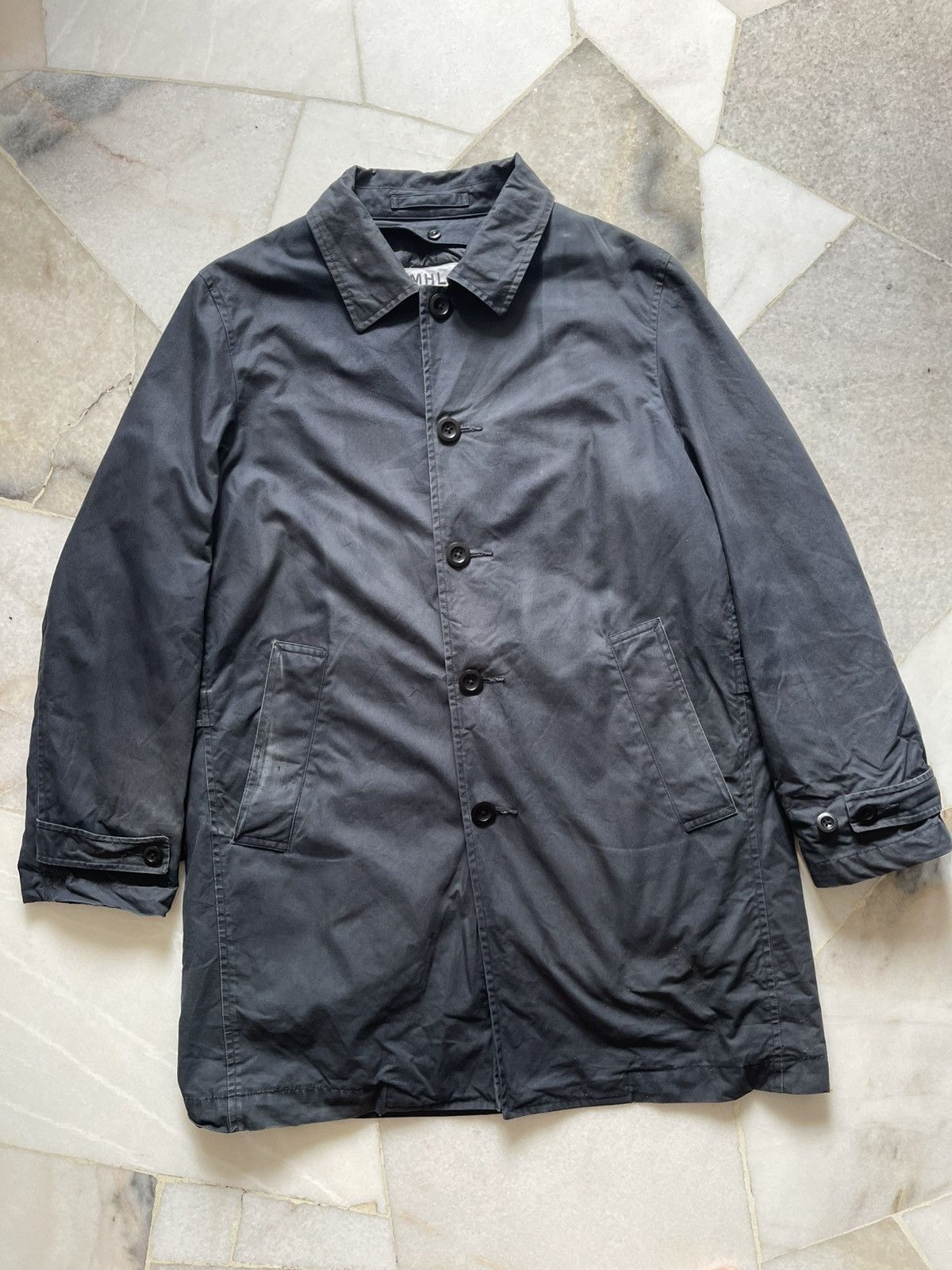Margaret Howell Margaret Howell Faded Coat Jacket 97 Size US L / EU 52-54 / 3 - 6 Thumbnail