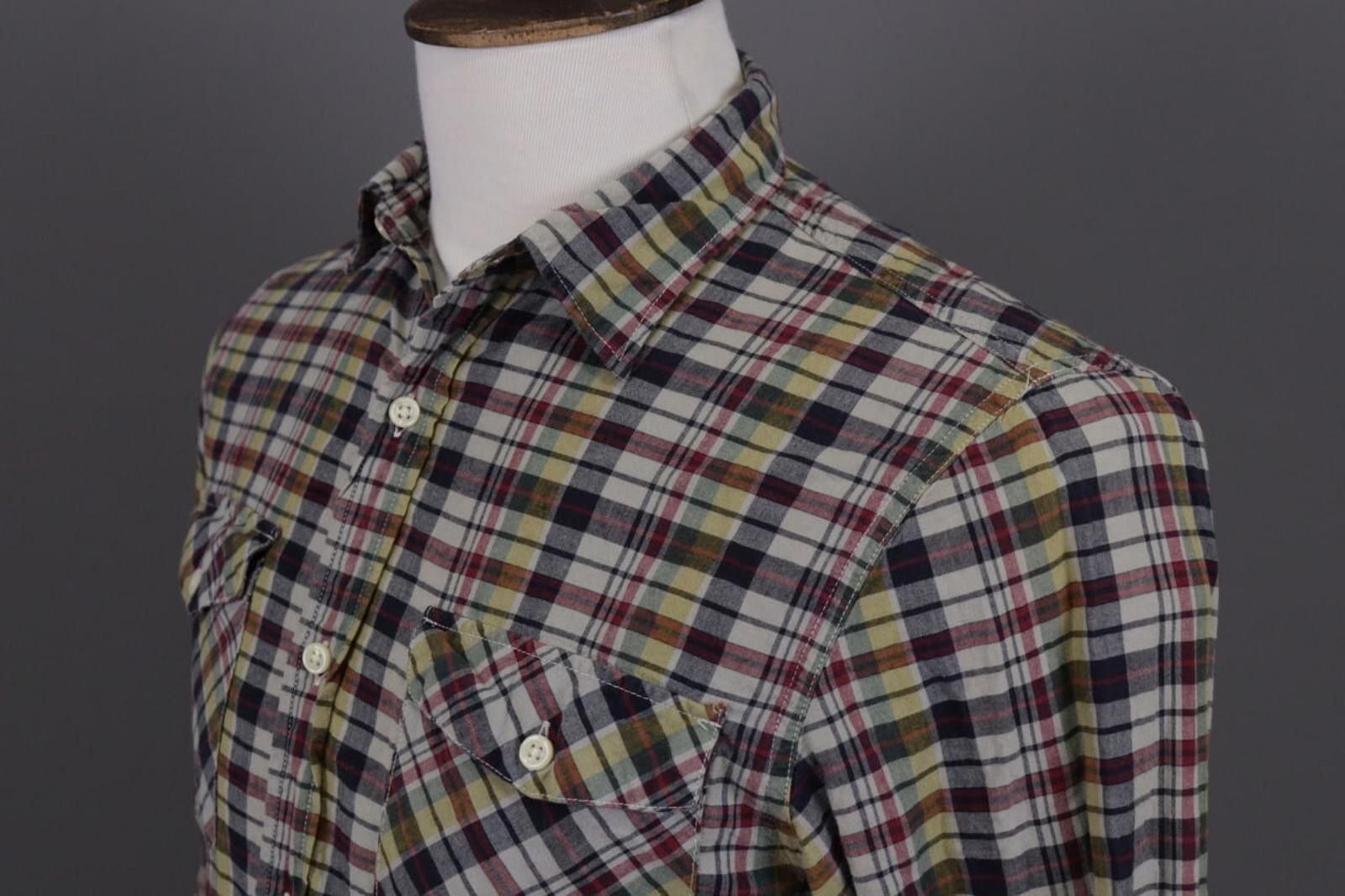 Denim & Supply Ralph Lauren Denim & Supply Ralph Lauren Check 2 Pockets Shirt Sz M Size US M / EU 48-50 / 2 - 11 Thumbnail