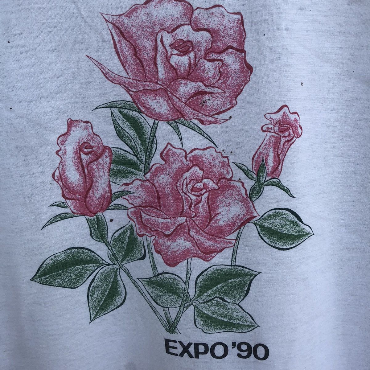 Vintage 90’ Destroy Single Stich Expo Shirt Size US M / EU 48-50 / 2 - 2 Thumbnail