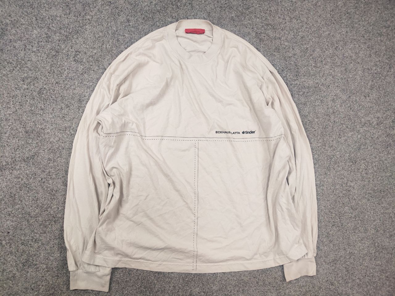 Eckhaus Latta Eckhaus Latta Tinder Available Jersey Long sleeve Shirt Tee Size US XL / EU 56 / 4 - 9 Thumbnail