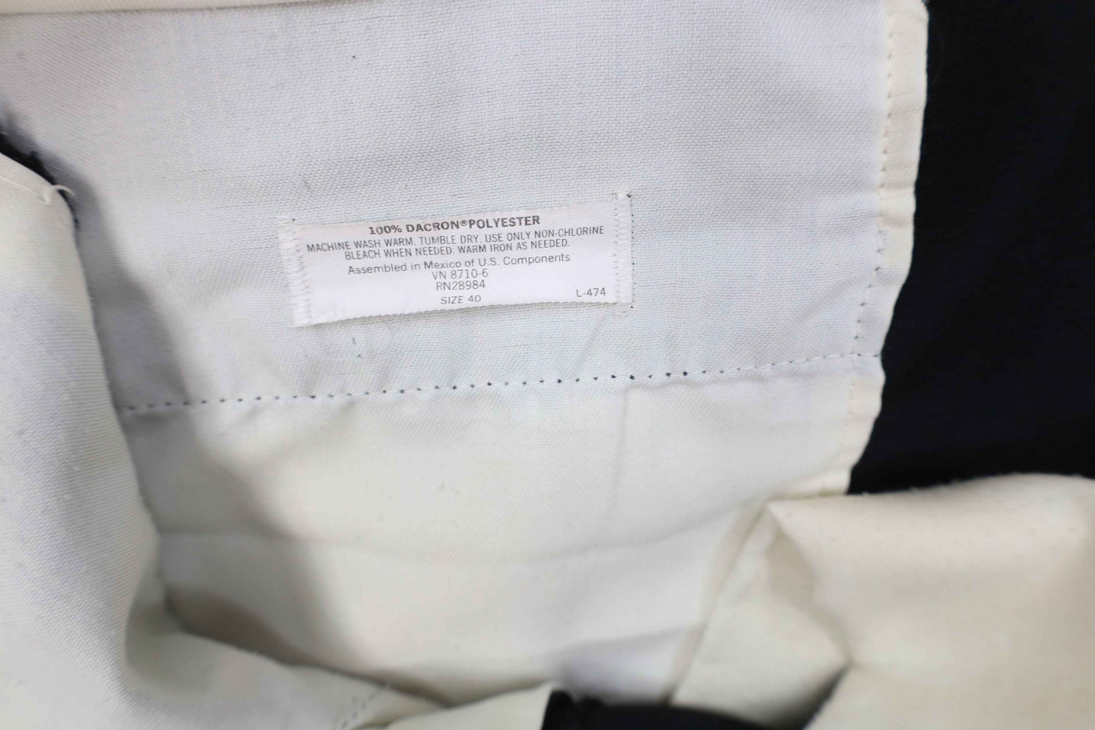 Vintage Vintage 90s Streetwear Wide Leg Chino Pants Trousers Black Size US 40 / EU 56 - 9 Thumbnail