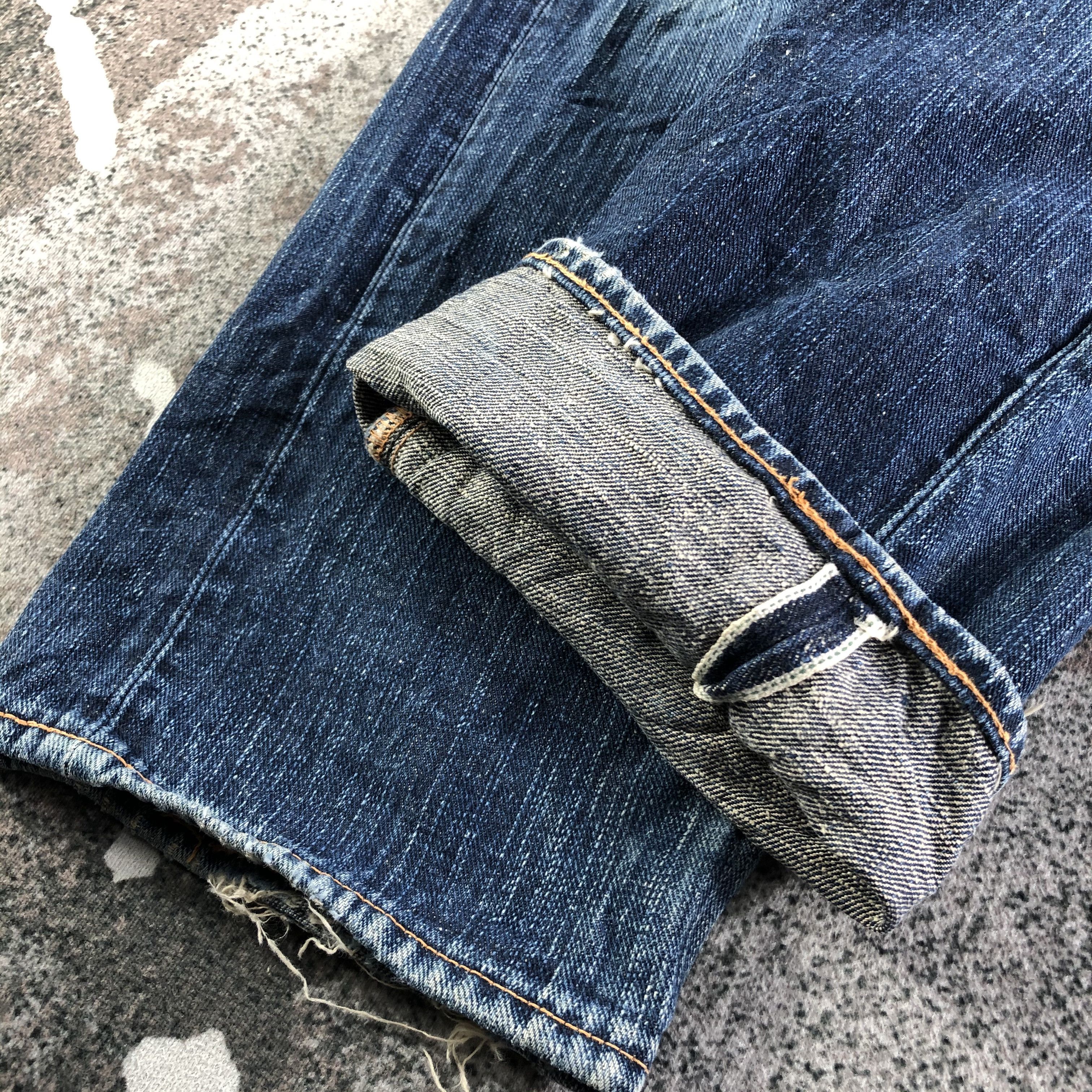Vintage Evisu Yamane Selvedge Jeans Redline Denim KJ3042