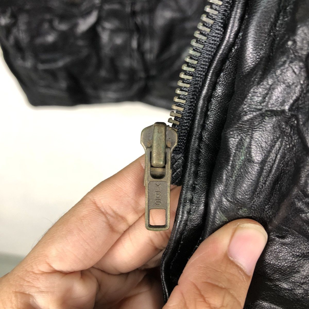 Japanese Brand 📌Vintage Biker Genuine Leather Jacket Vernon Issey Miyake Size US L / EU 52-54 / 3 - 17 Thumbnail