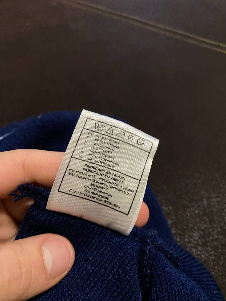 Nike Rangers Glasgow Vintage Nike Beanie Blue Winter Hat Size ONE SIZE - 4 Thumbnail