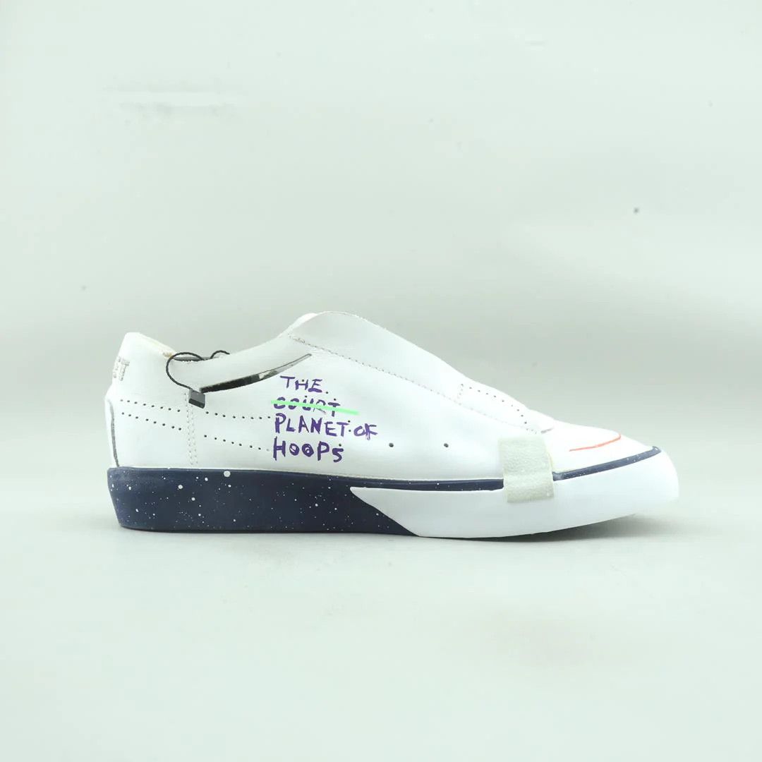 Nike Nike Women's Blazer Low 'Planet of Hoops' sneakers Size US 5 / IT 35 - 2 Thumbnail