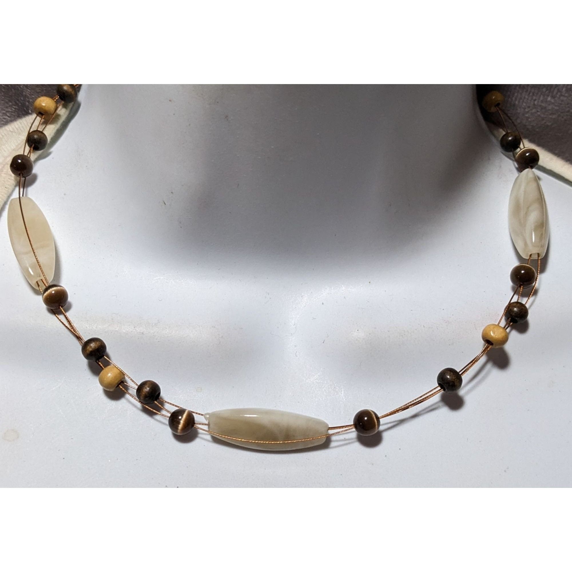 Other Earthy Bohemian Hippie Casual Beaded Necklace Size ONE SIZE - 5 Thumbnail