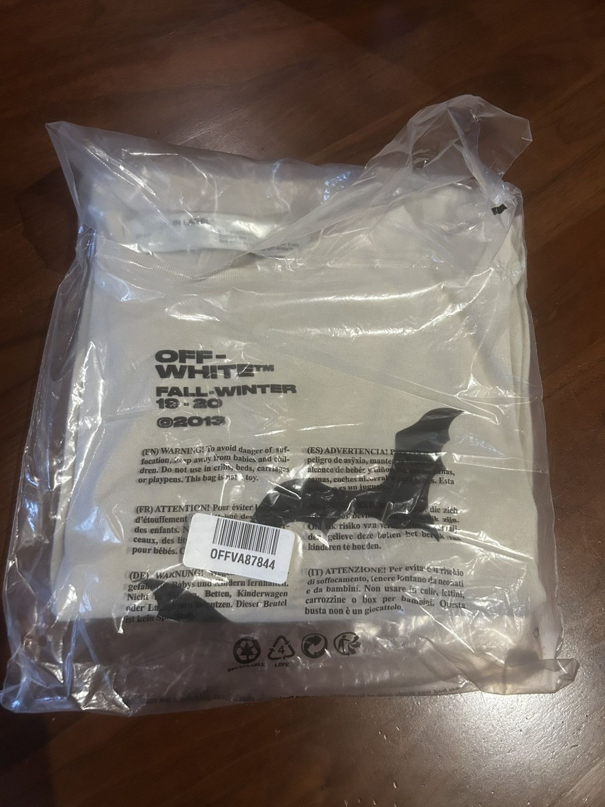 Off-White Off-White “BATS” Tee ‘19 Size US XL / EU 56 / 4 - 7 Thumbnail
