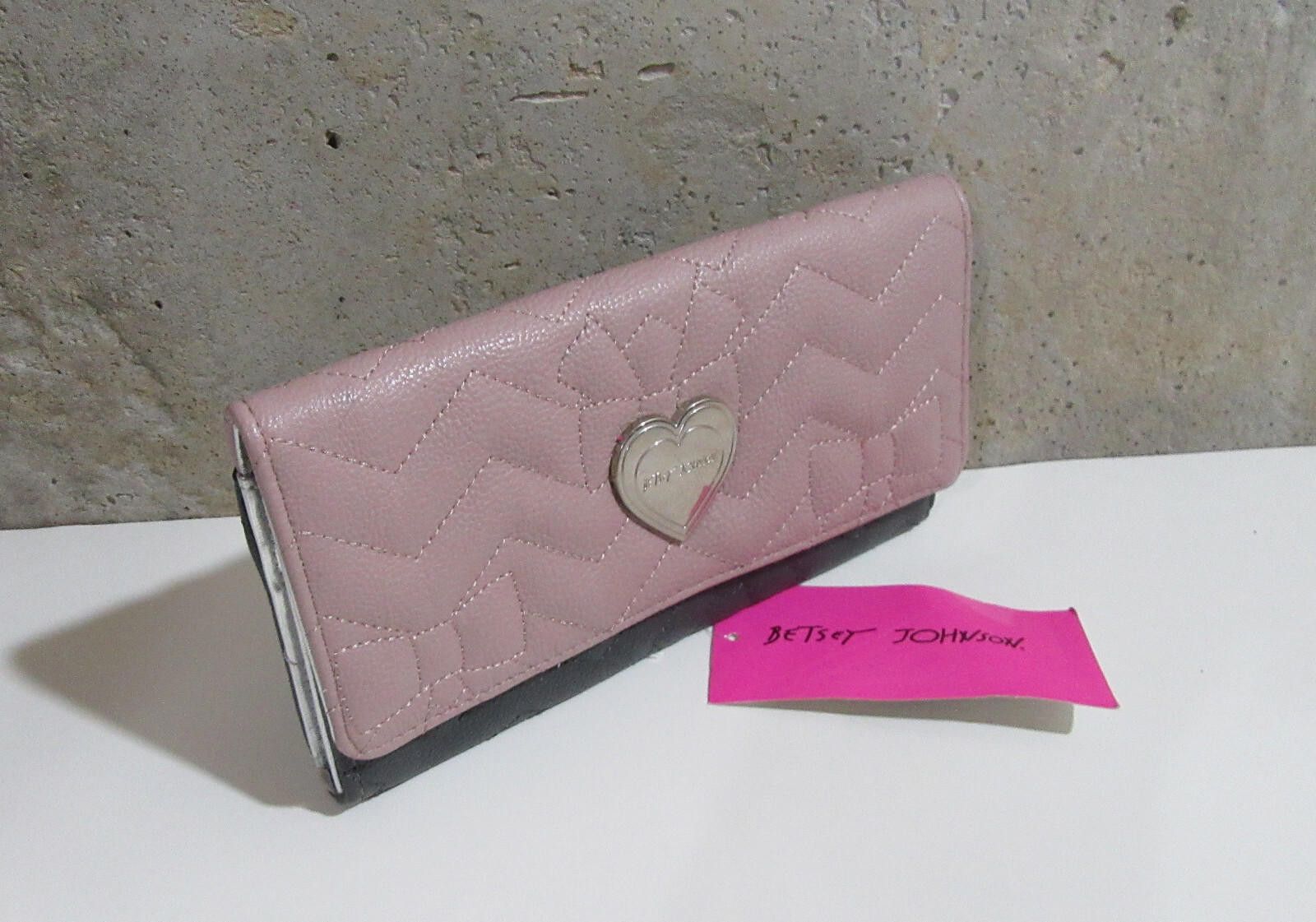 Designer Betsey Johnson Flap Closure Wallet Blush Multi Size ONE SIZE - 5 Thumbnail