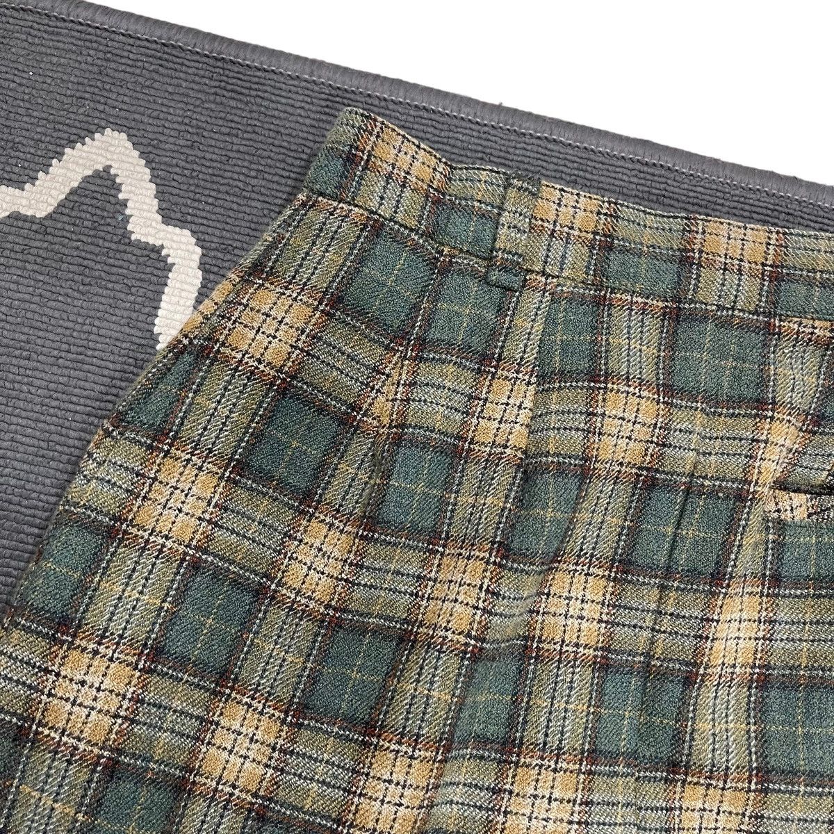 L.L. Bean × Vintage Vintage LL Bean Tartan Wool Midi Skirt Size 28" / US 6 / IT 42 - 11 Thumbnail
